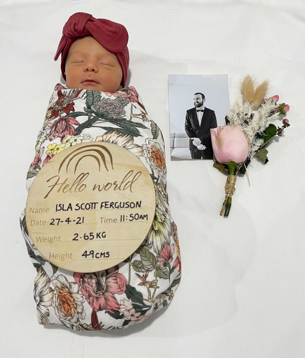 Scott在離世前給女兒留下遺言,希望女兒可以每天笑著生活。