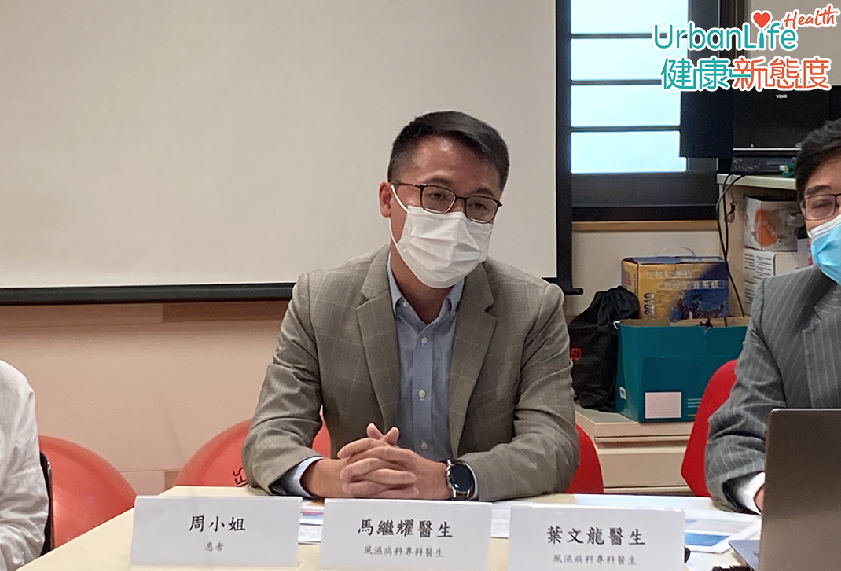 馬指,九成患者均會出現馬雷諾氏現象,手腳微血管異常收縮。
