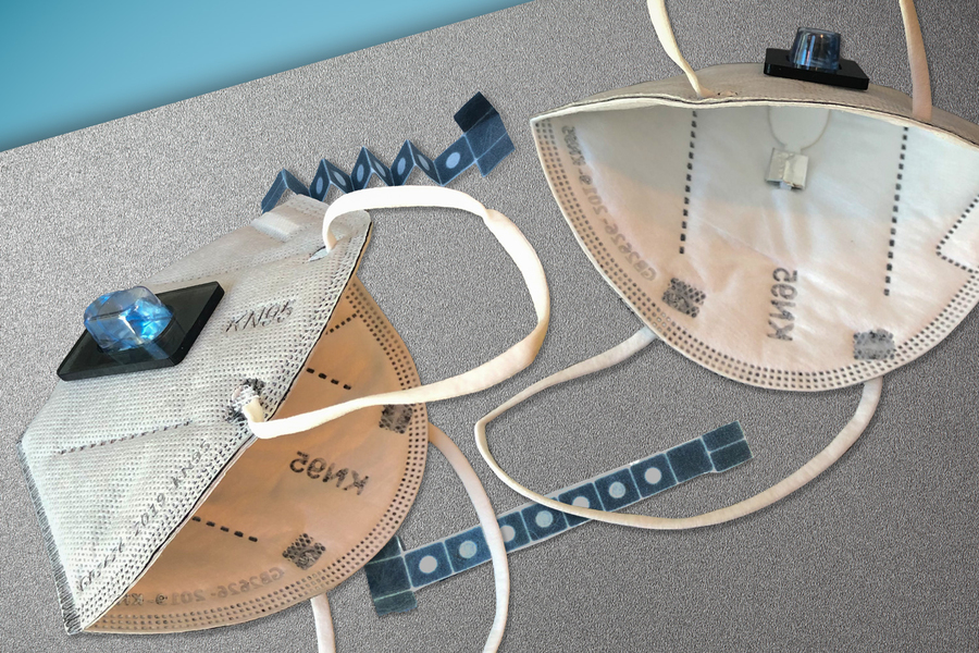 麻省理工學院和哈佛大學的工程師設計了一種新型口罩，可以在大約 90 分鐘內診斷出佩戴者是否患有新冠肺炎。