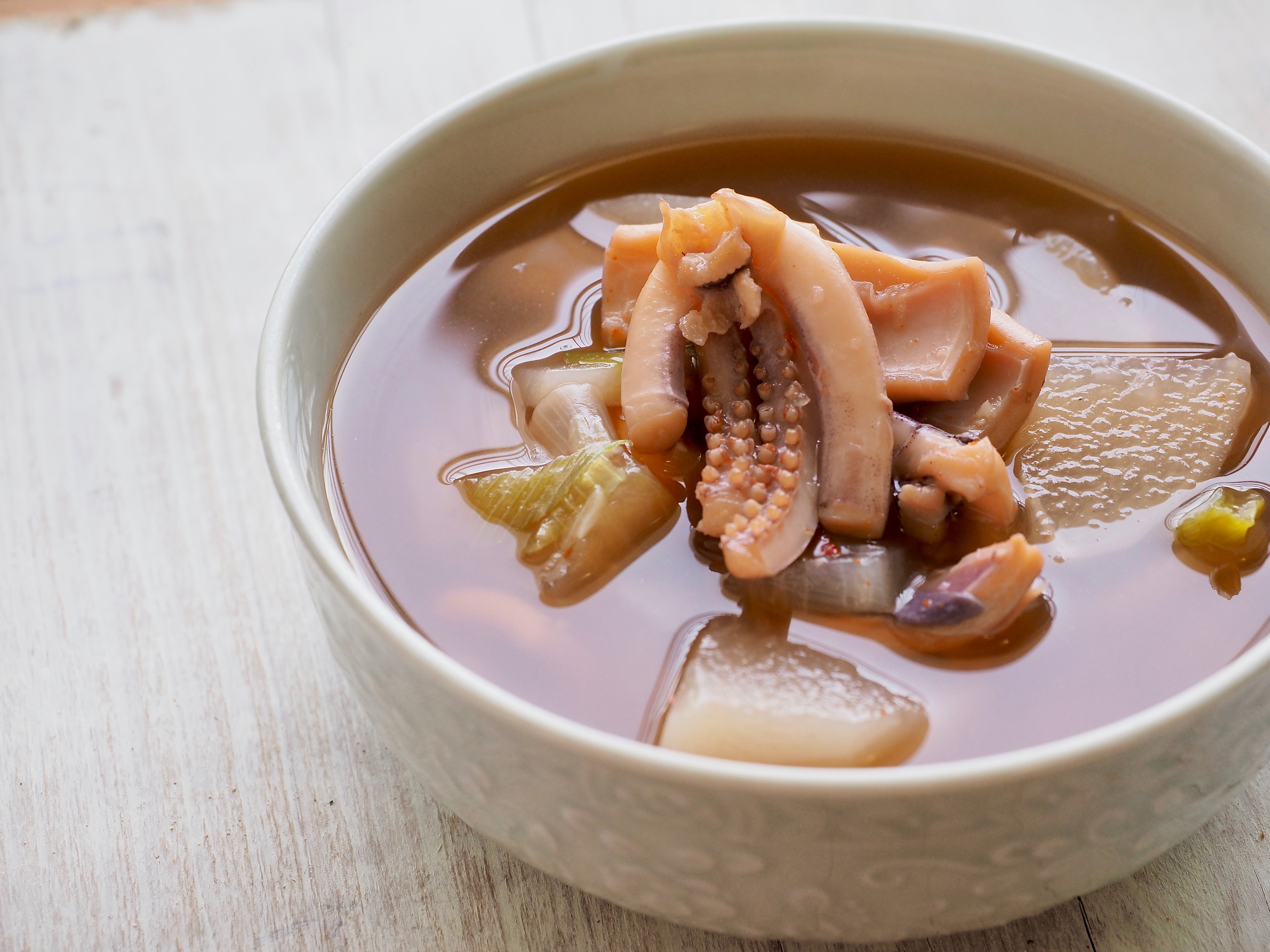 老黃瓜章魚羅漢果湯