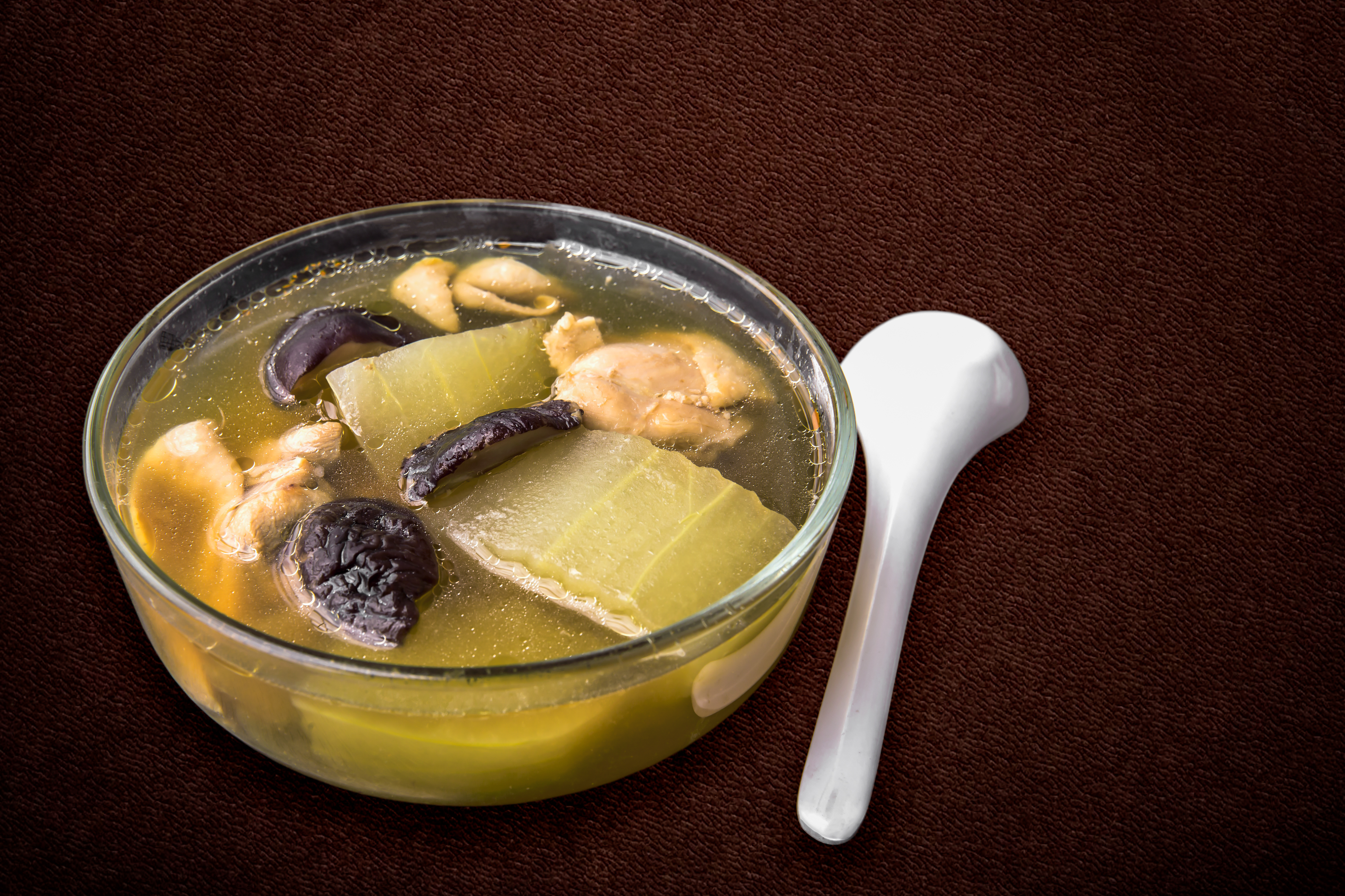 節瓜冬菇蠔豉湯