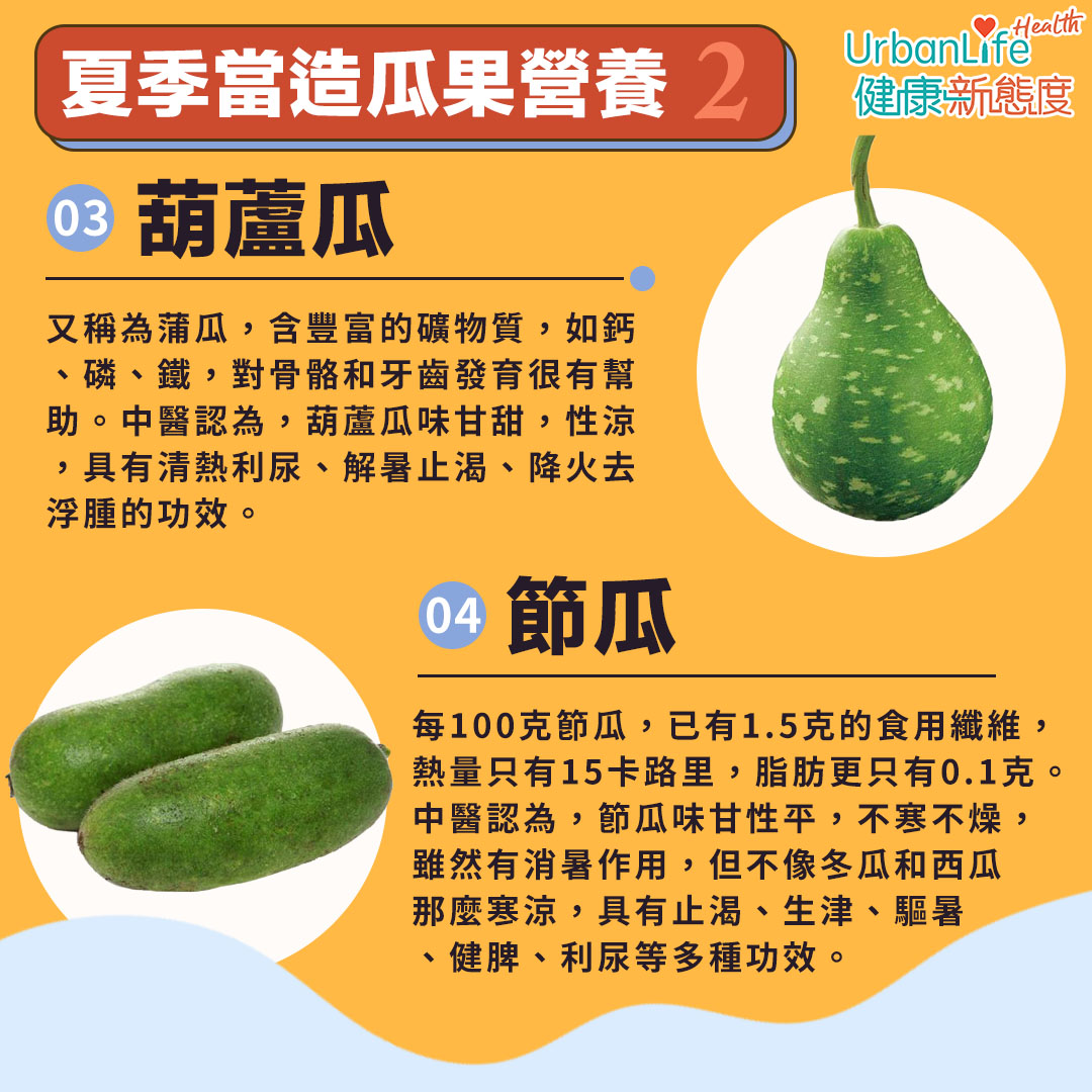 夏季當造瓜果營養