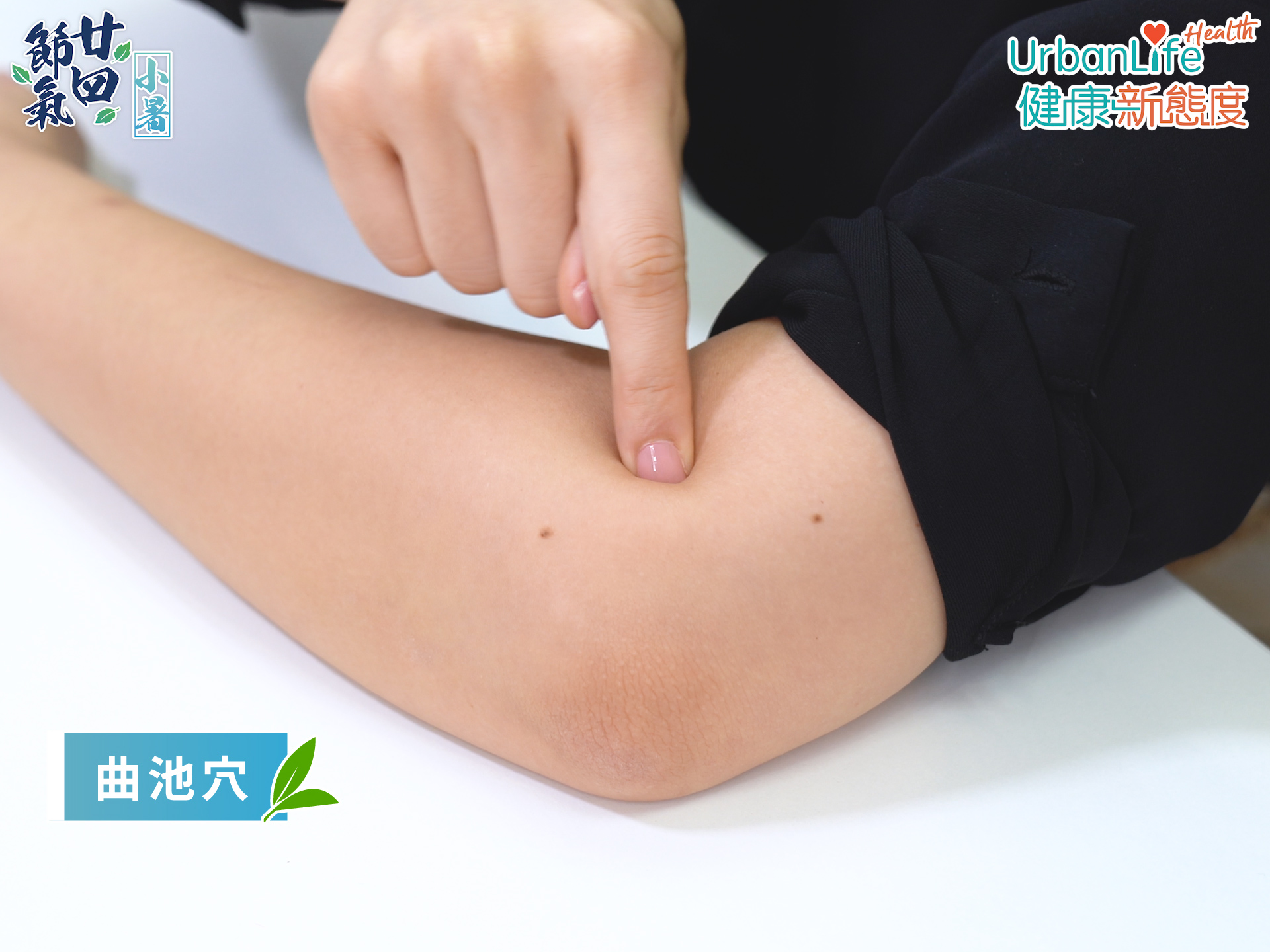 曲池穴。