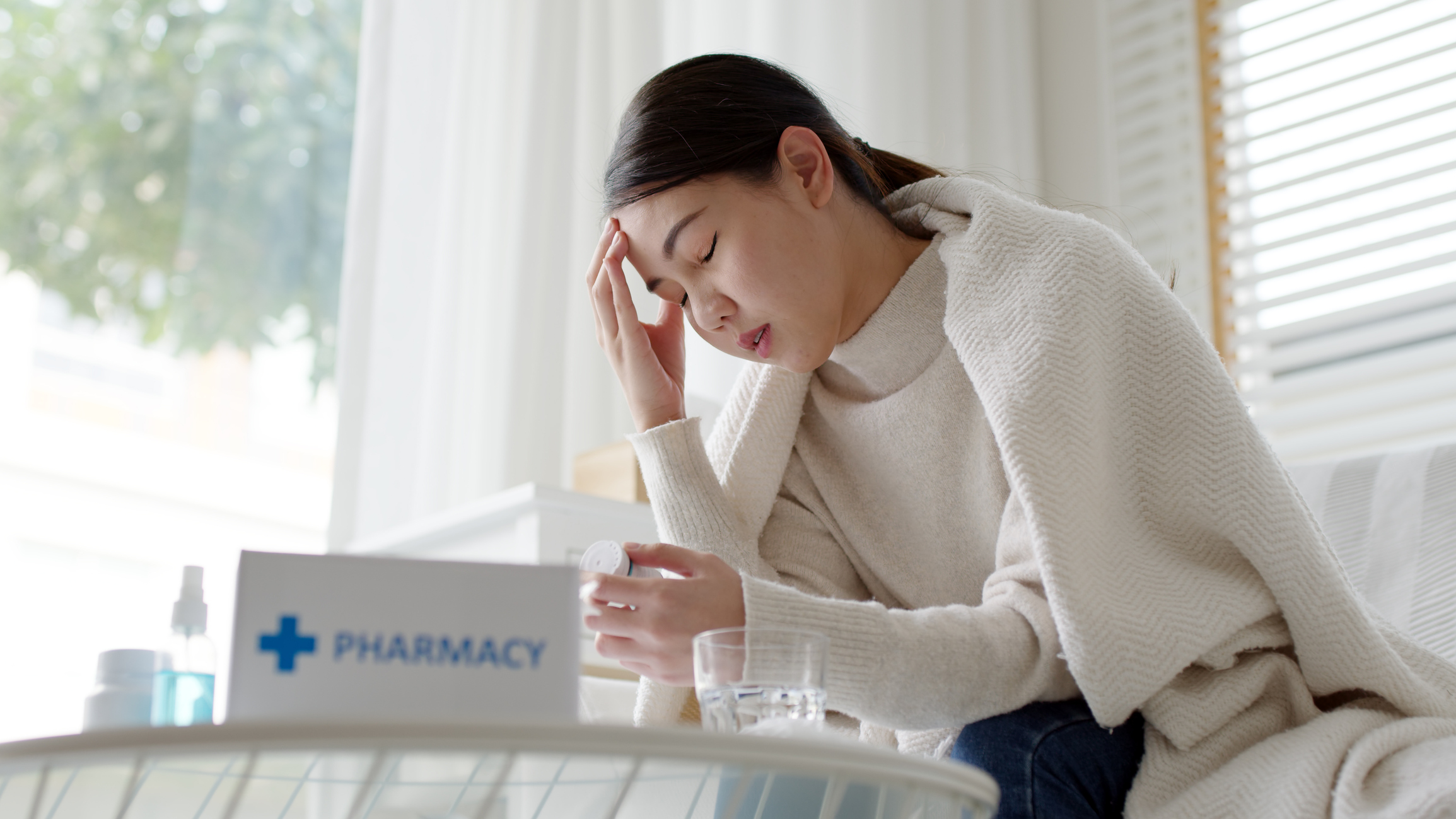 使用偏頭痛止痛藥時,建議在偏頭痛出現後40分鐘內,或先兆出現後即服藥。