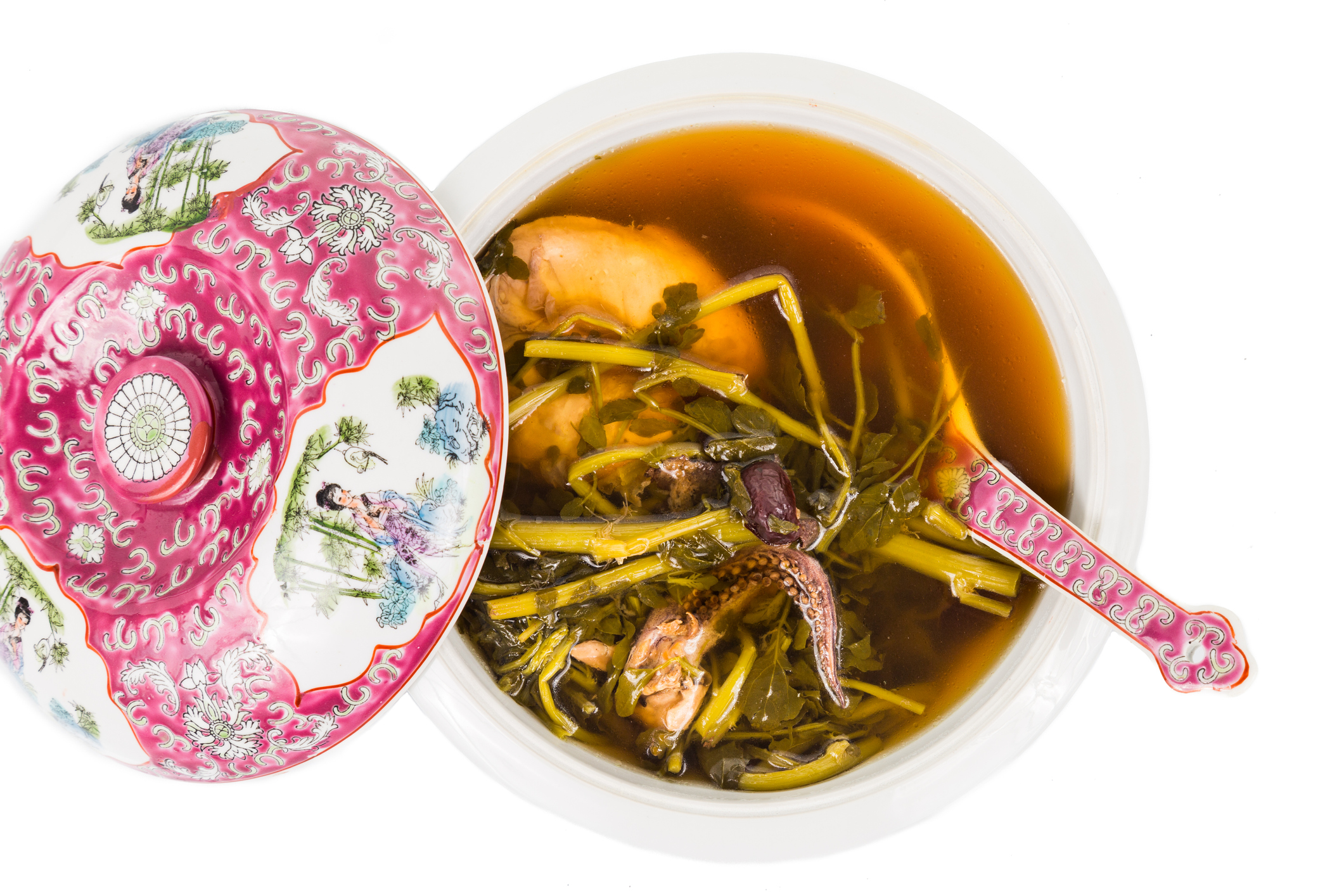 西洋菜湯有健脾、潤肺、止咳之效。