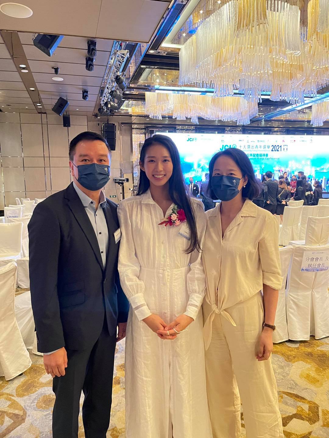 江旻憓感謝香港市民的鼓勵、讚賞及諒解。