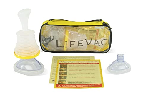 LifeVac是一種便攜式的急救設備,用於清除呼吸道的阻塞物。