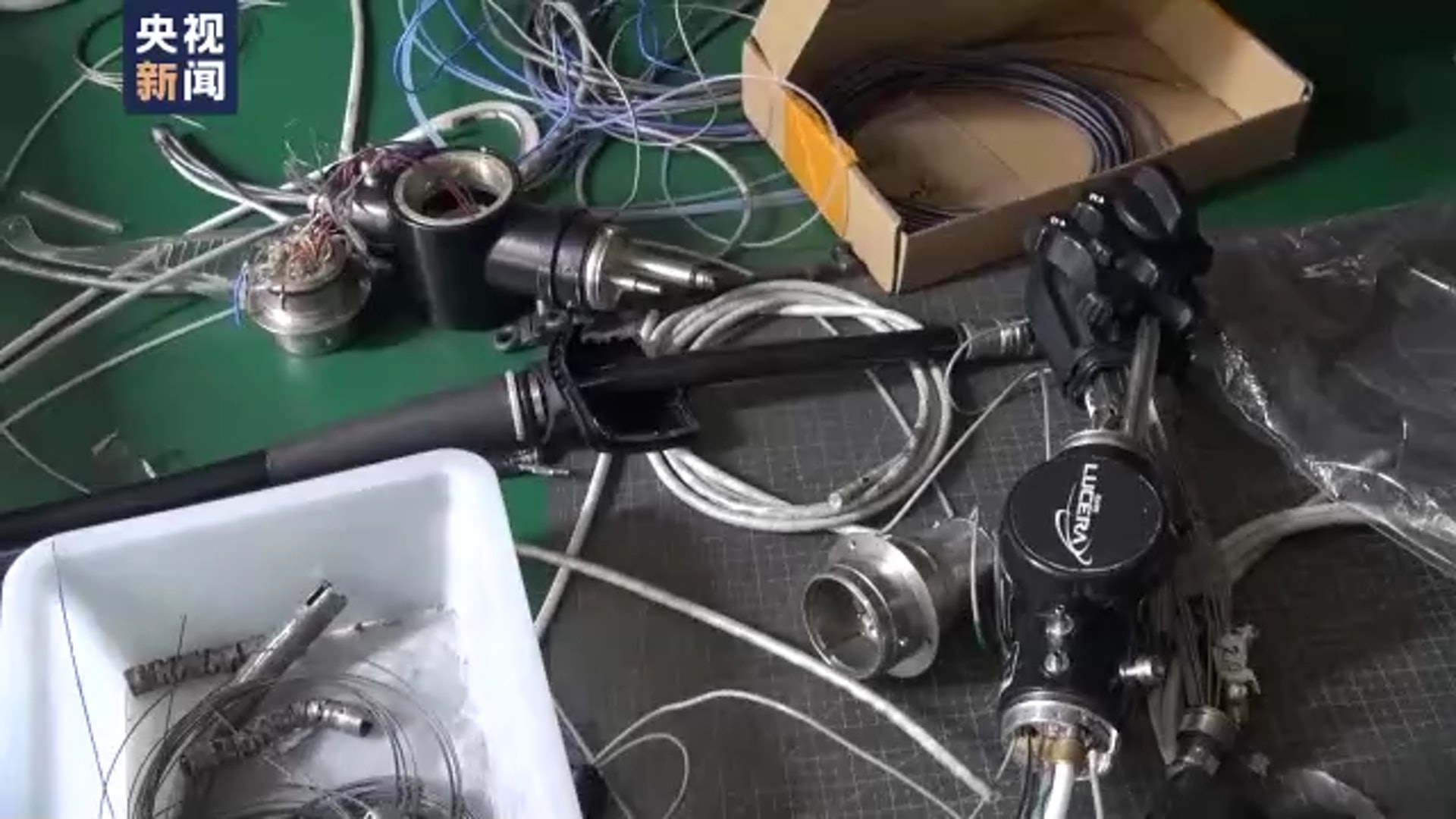 中國福州海關日前破獲一個走私胃腸鏡集團。