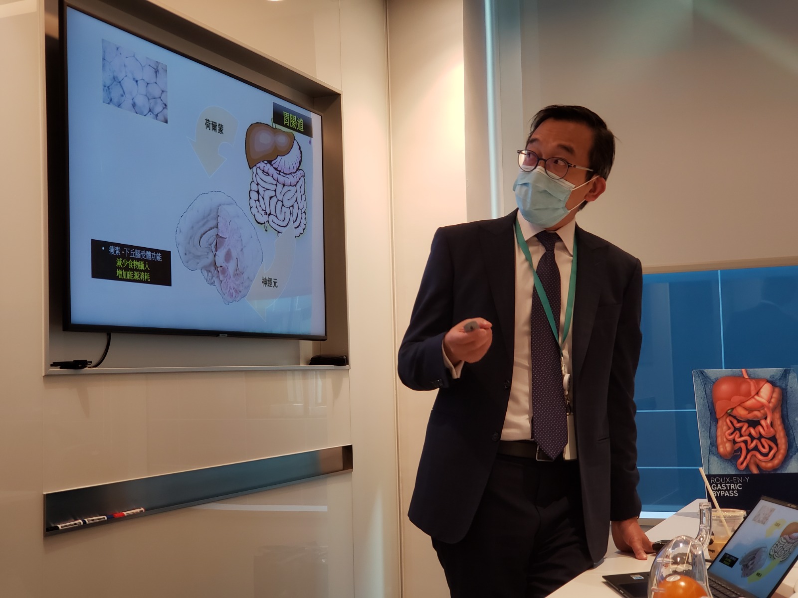 香港中文大學醫院外科專科黃健鴻醫生分享香港肥胖問題的最新情況。