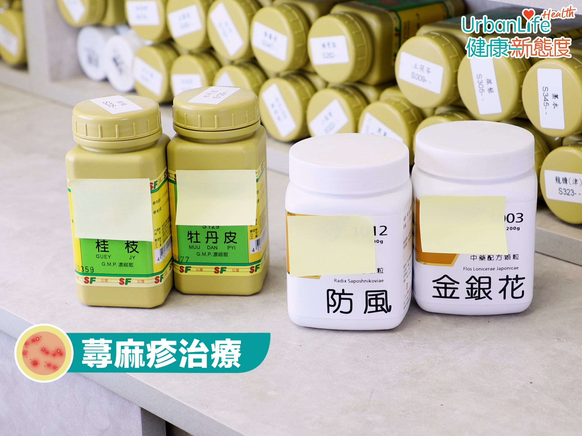治療尋麻疹會以內服外用的中藥為主。