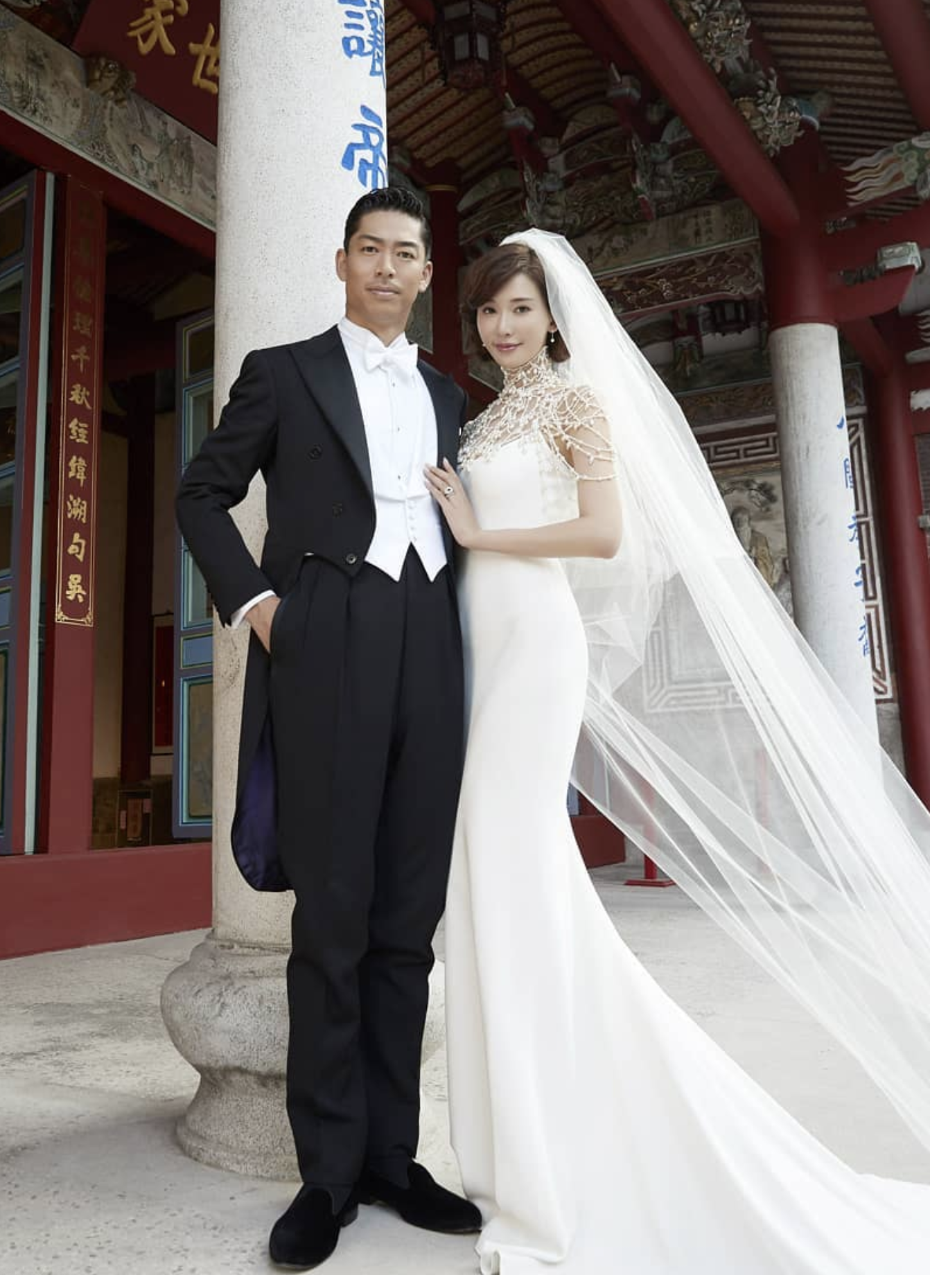 現年47歲的林志玲,和40歲的EXILE AKIRA結婚3年。