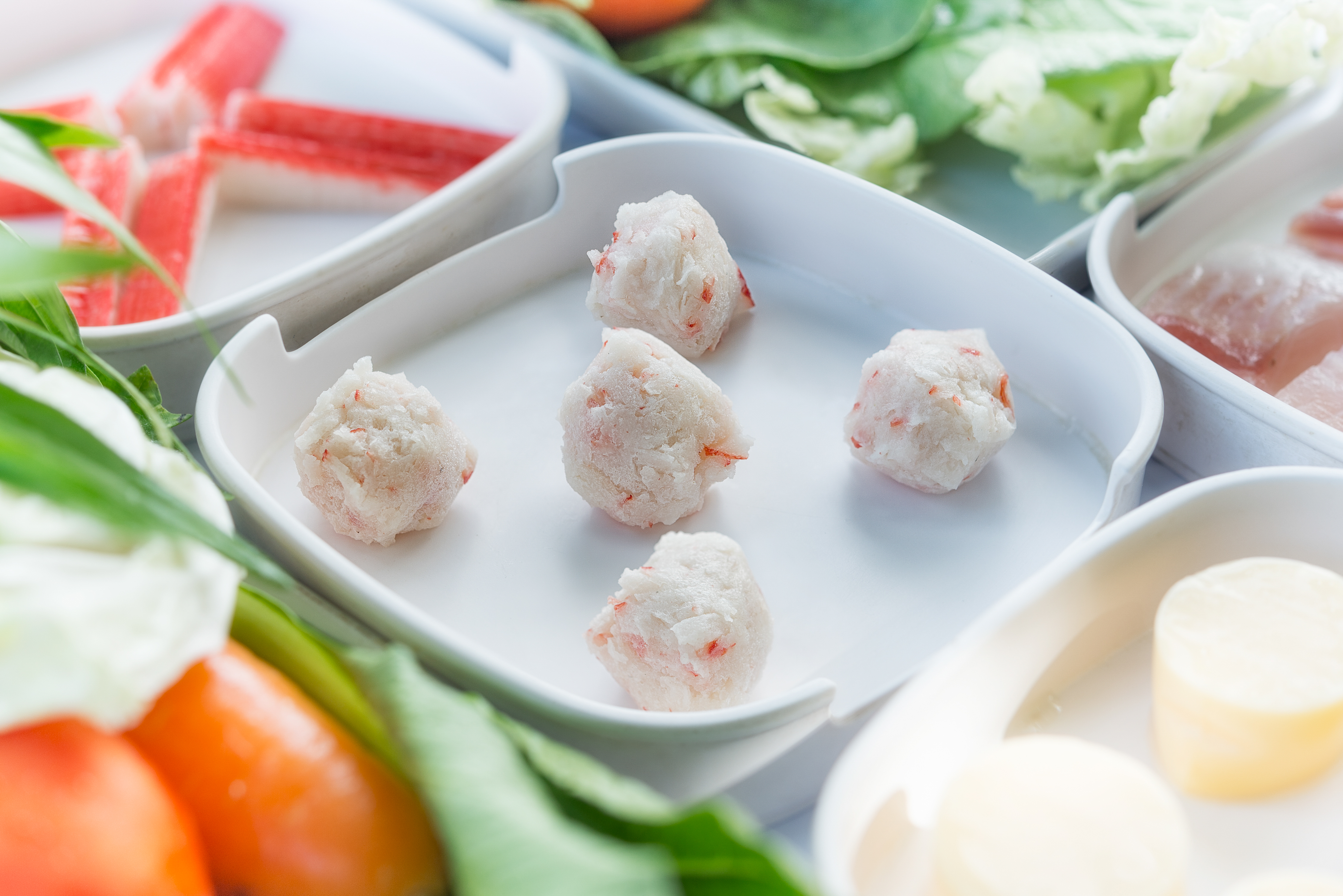 肉丸是打邊爐的必備材料之一!