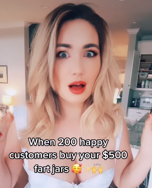 每罐「樽裝屁」售價500美元（約3900港元），但卻引來不少人購買。