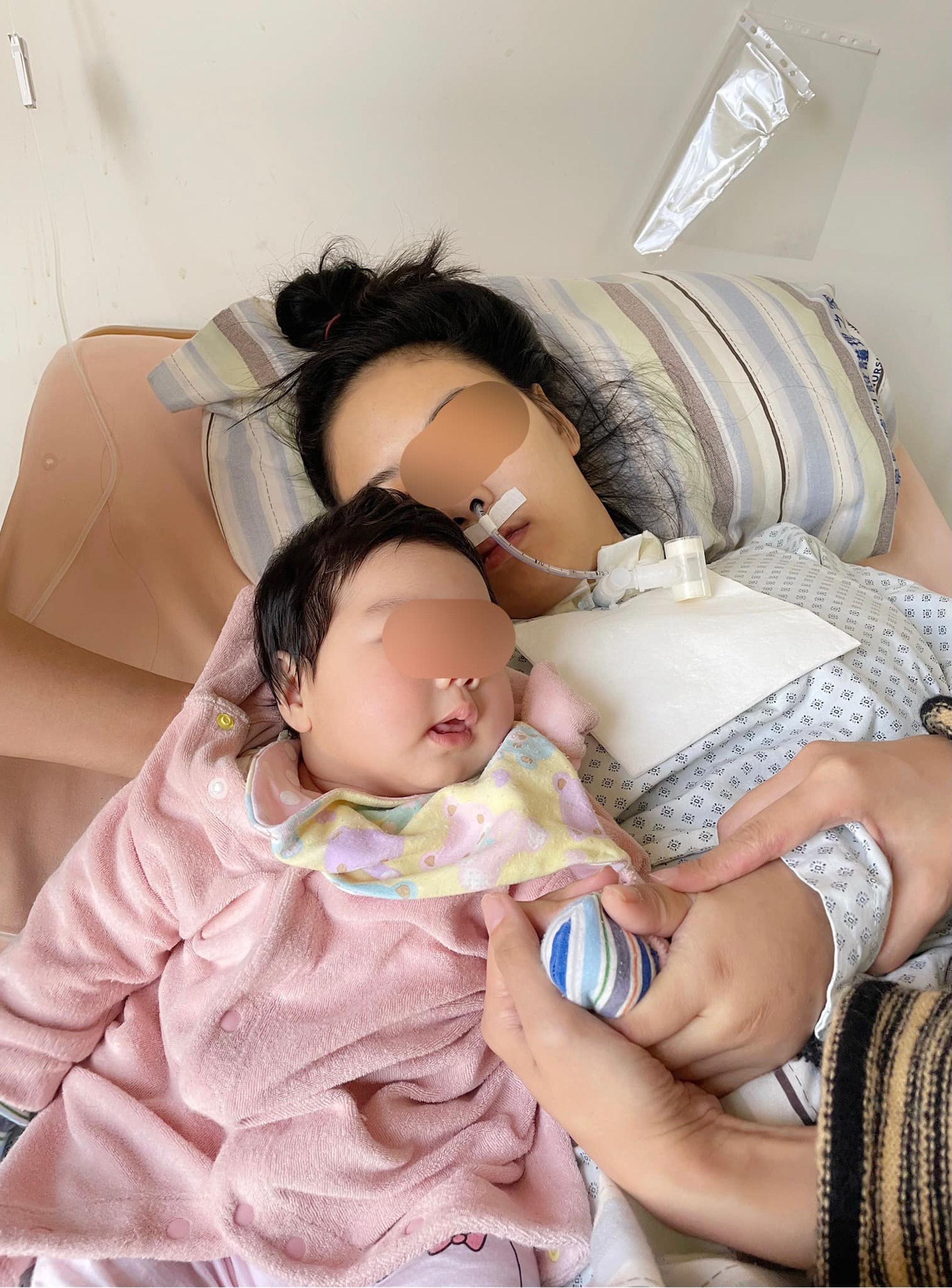 女兒於18日晚上9時12分出生,並重3,100克,過程中看似無任何異樣。