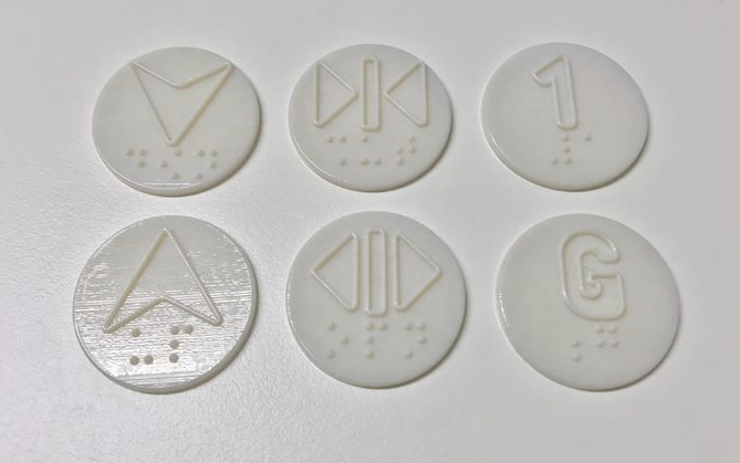 理大研發出全新防病毒塑膠物料,可因應需要製作出不同形狀的物品,如電梯按鈕及盲人點字板等。
