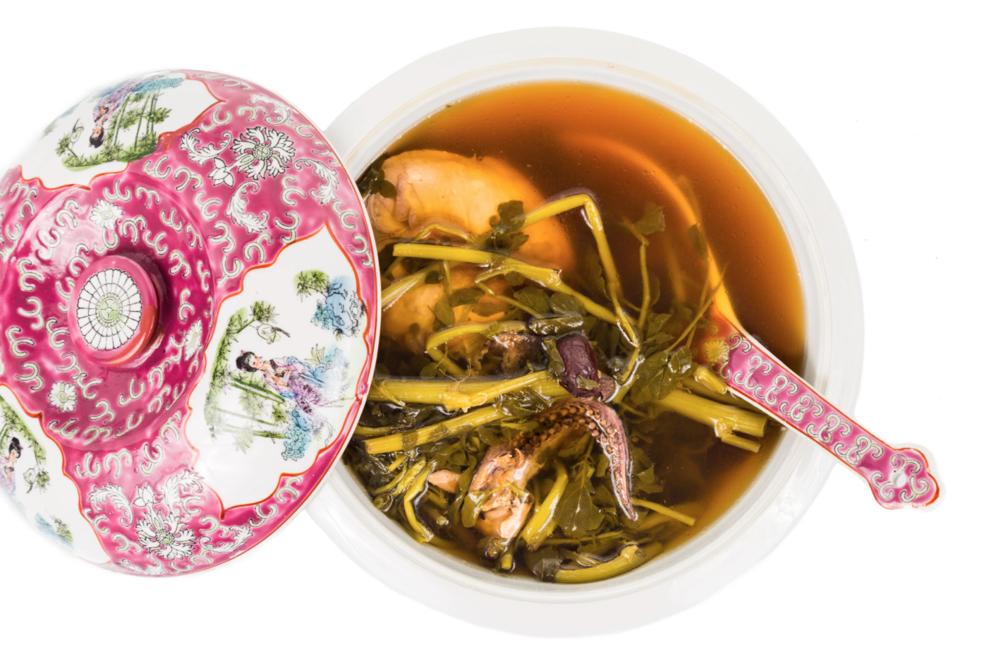 西洋菜羅漢果湯有助紓緩便秘、化痰止咳、清熱潤肺。