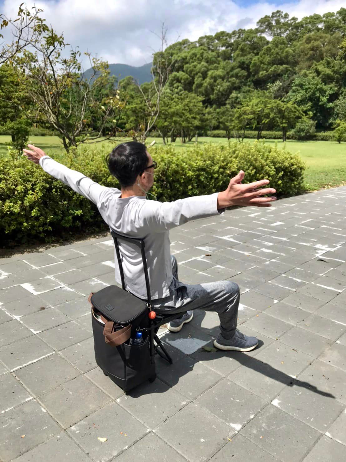 雖然如此，但林禹宏醫生亦從未對病魔低頭。