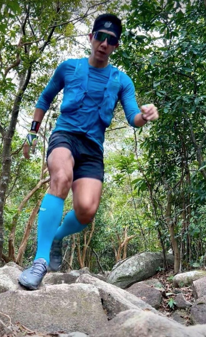 柳俊江相信自己康復比一般人快是因為常做運動，新陳代謝快。