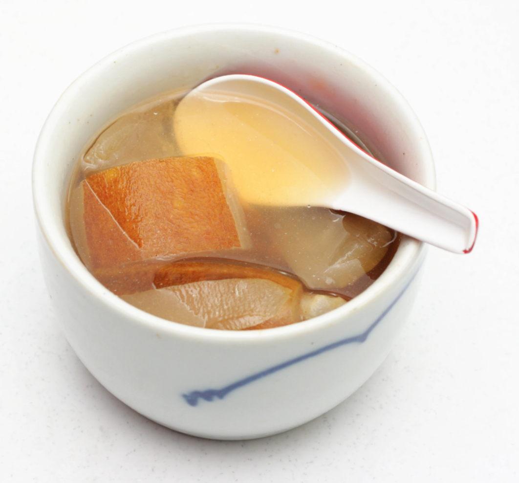 老黃瓜素湯有助降火利水、解毒、利尿消炎。