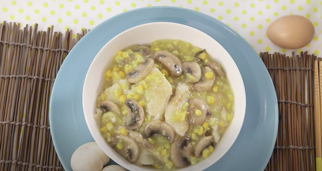 蘑菇粟米魚柳乃小孩之愛。