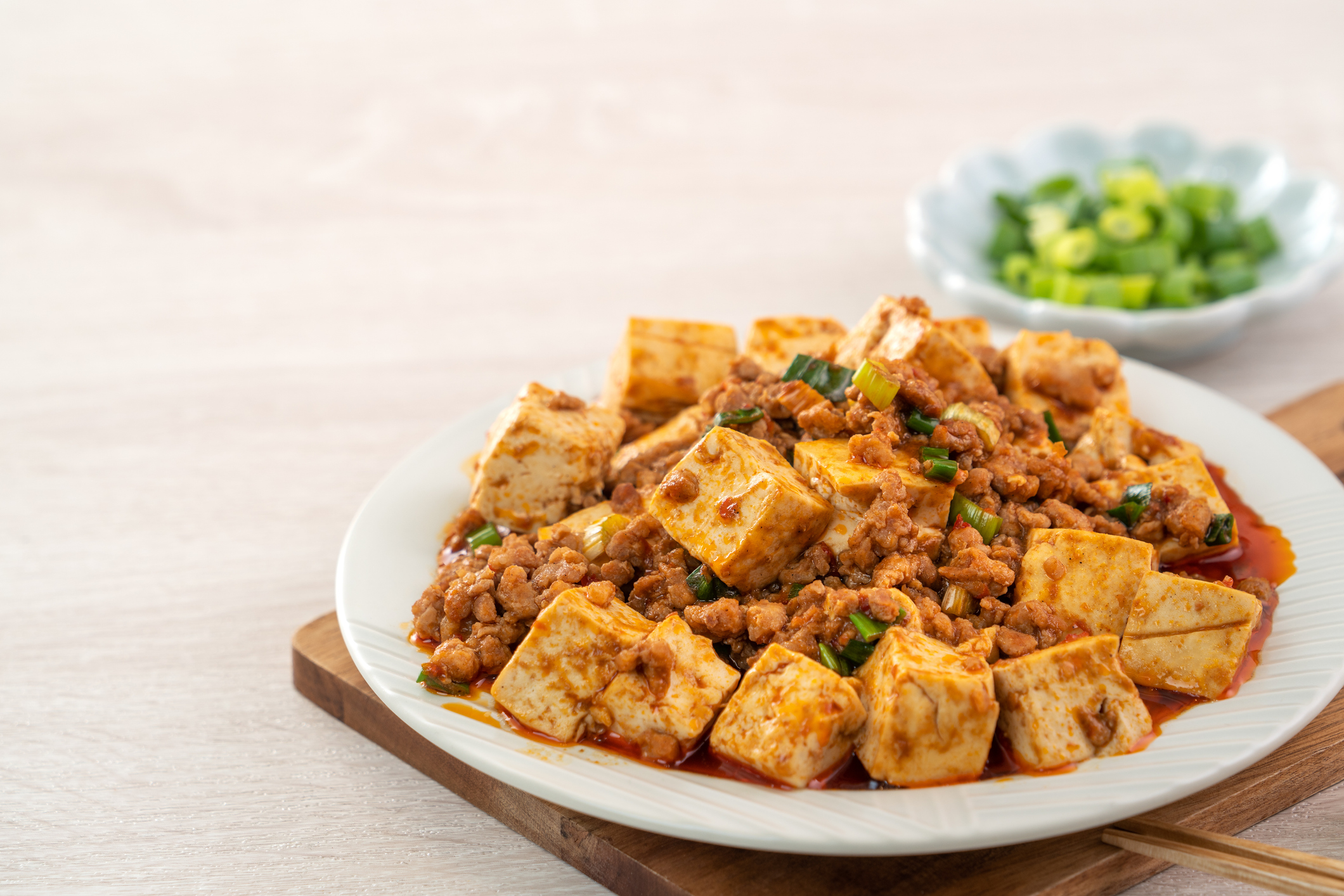 麻婆豆腐十分惹味,送飯一流。