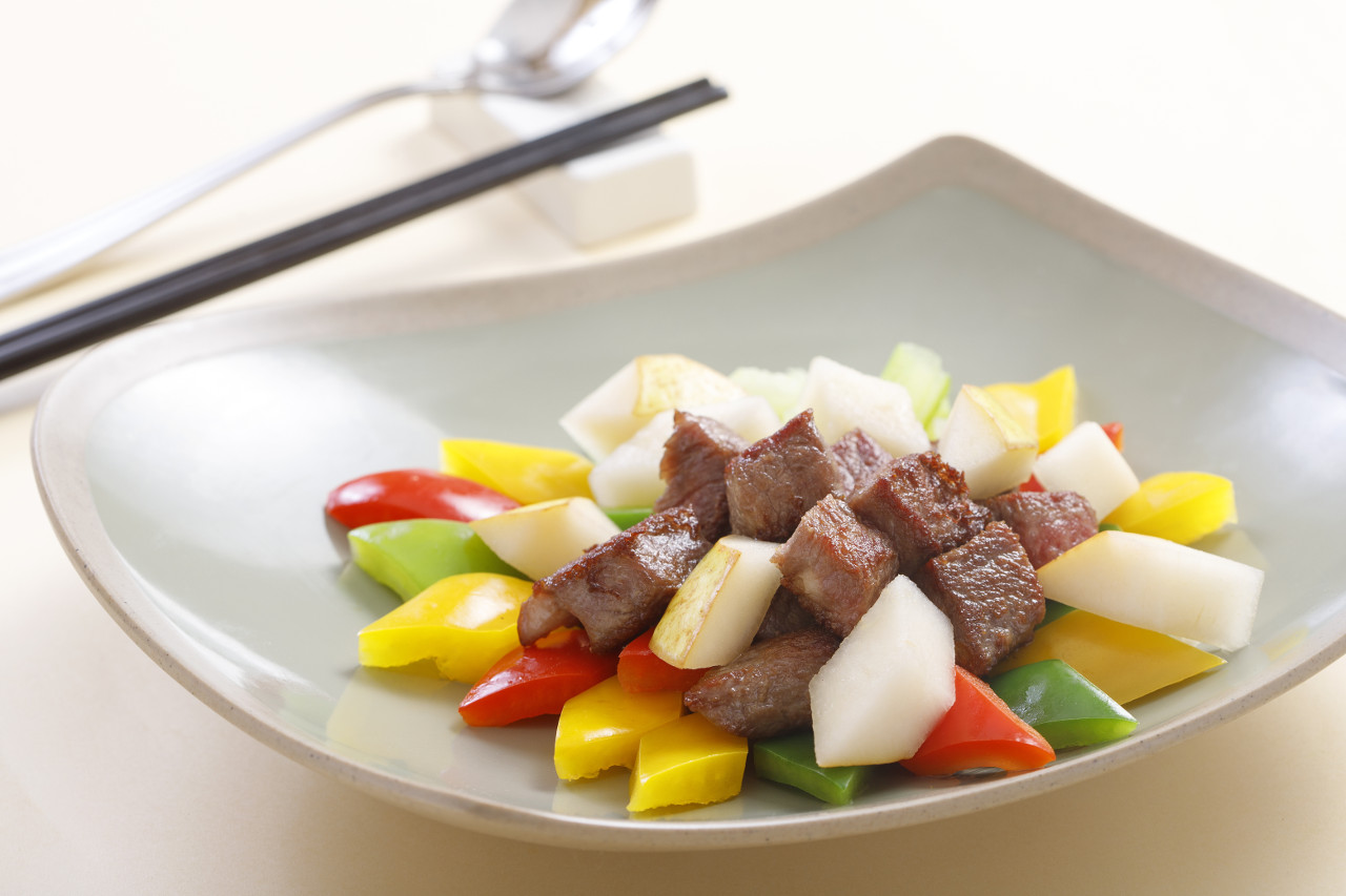 牛肉營養豐富,其蛋白質含量很高。