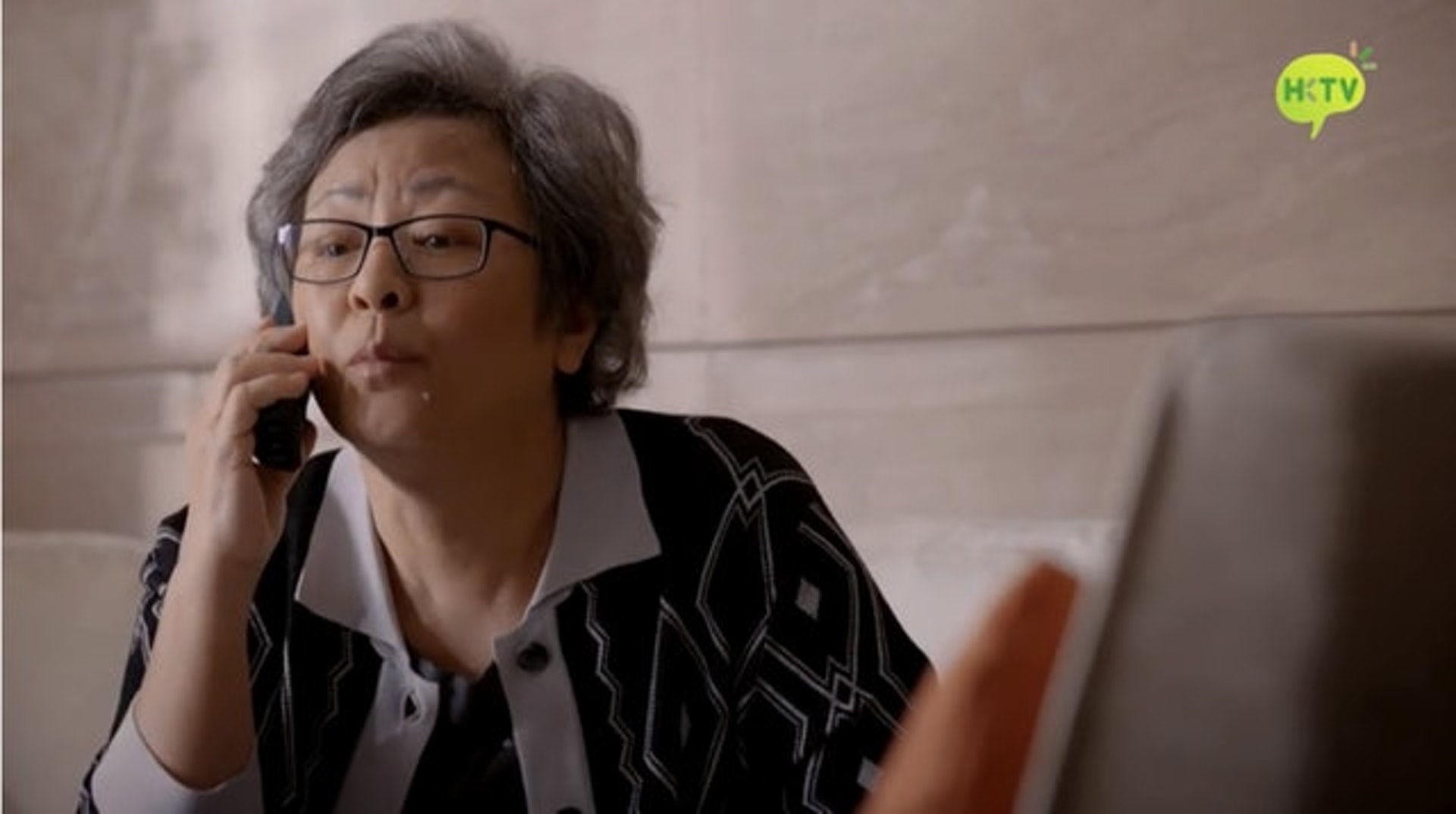 謝月美除了是配音員，也是演員。