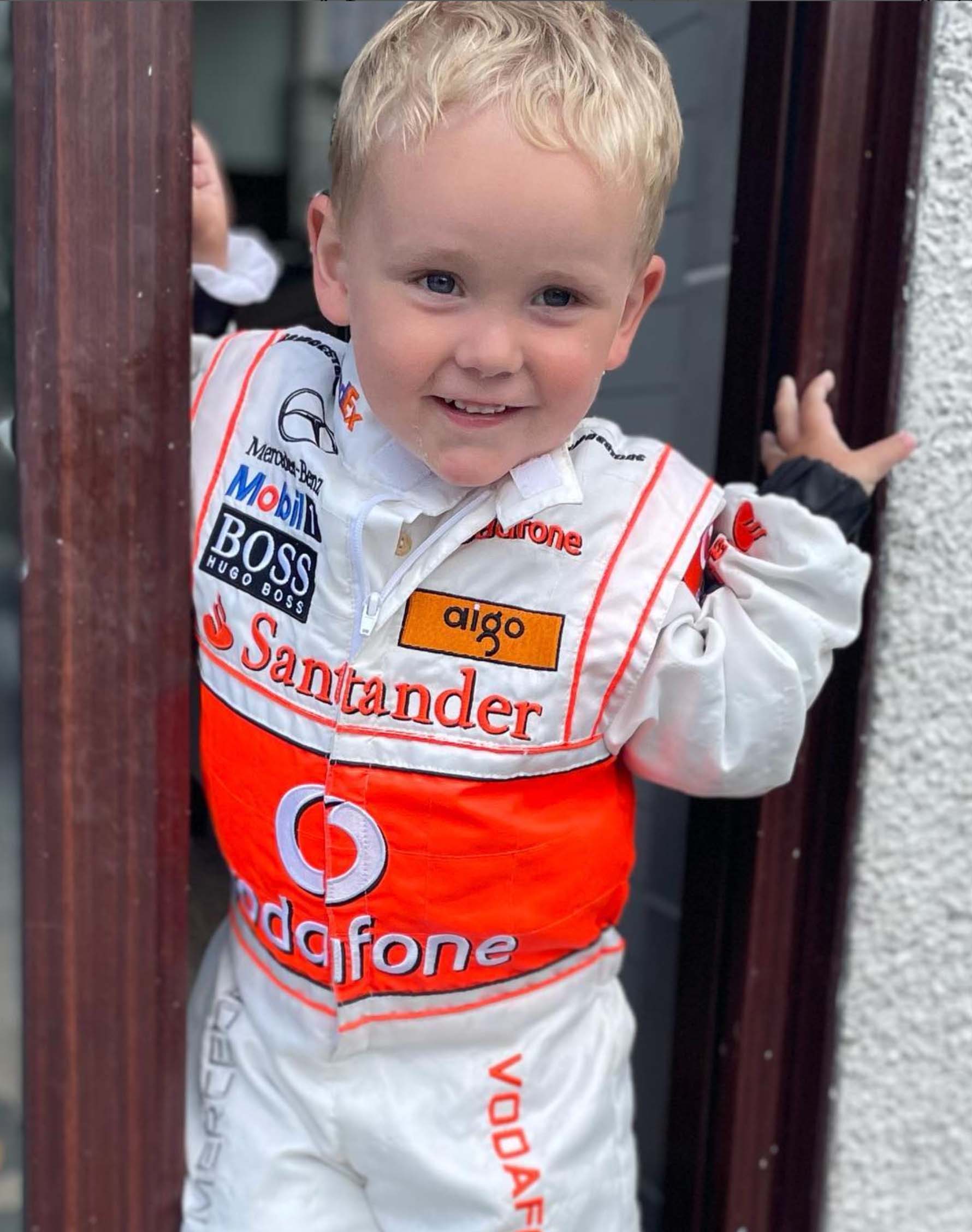 2歲的Morgan原本體重正常。