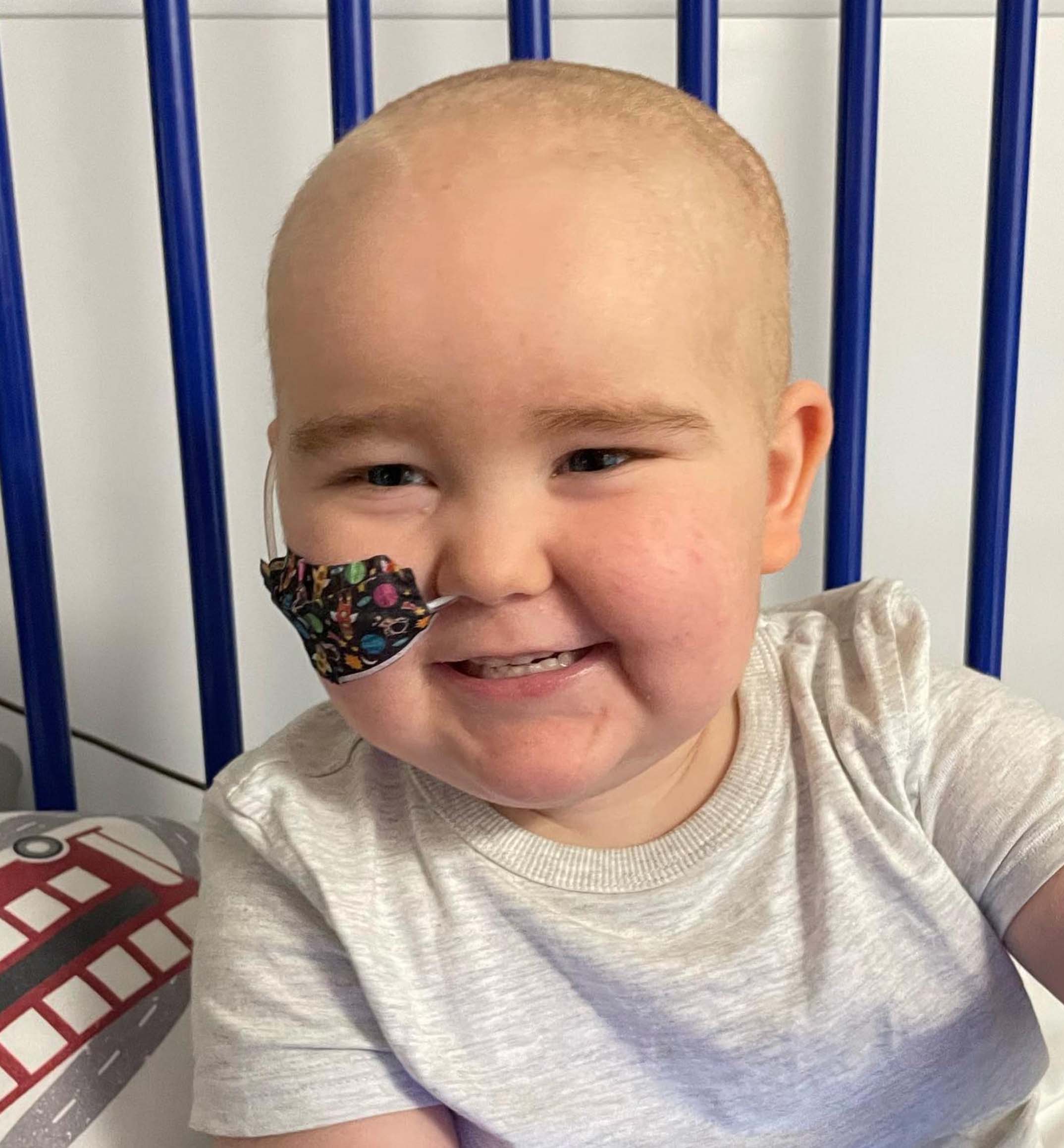 醫生再發現Morgan的肺部有2個小腫瘤，即代表癌細胞已擴散。