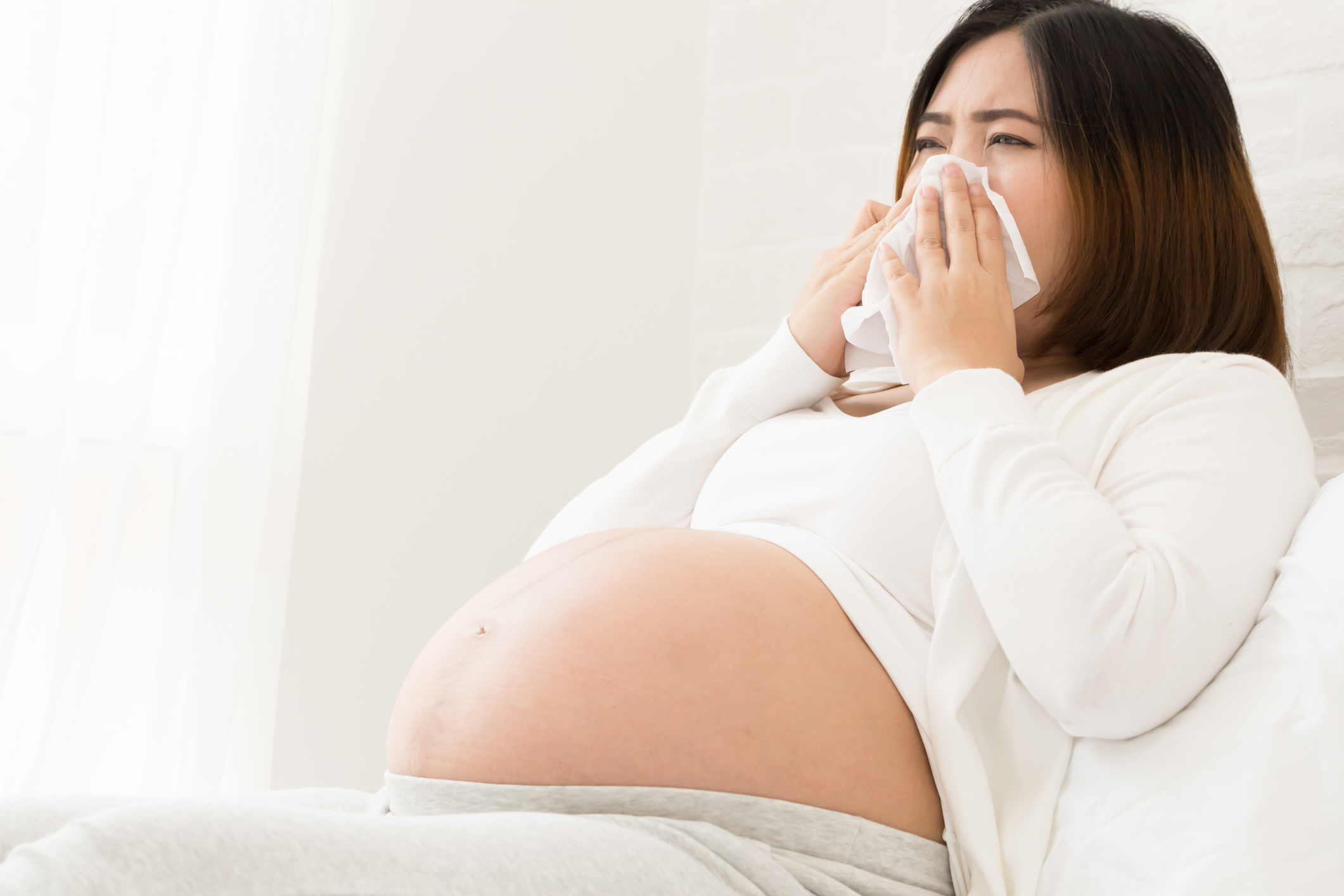 台灣一名38歲孕婦從懷胎八個月開始,她的左側鼻腔總是無預警流鼻血。