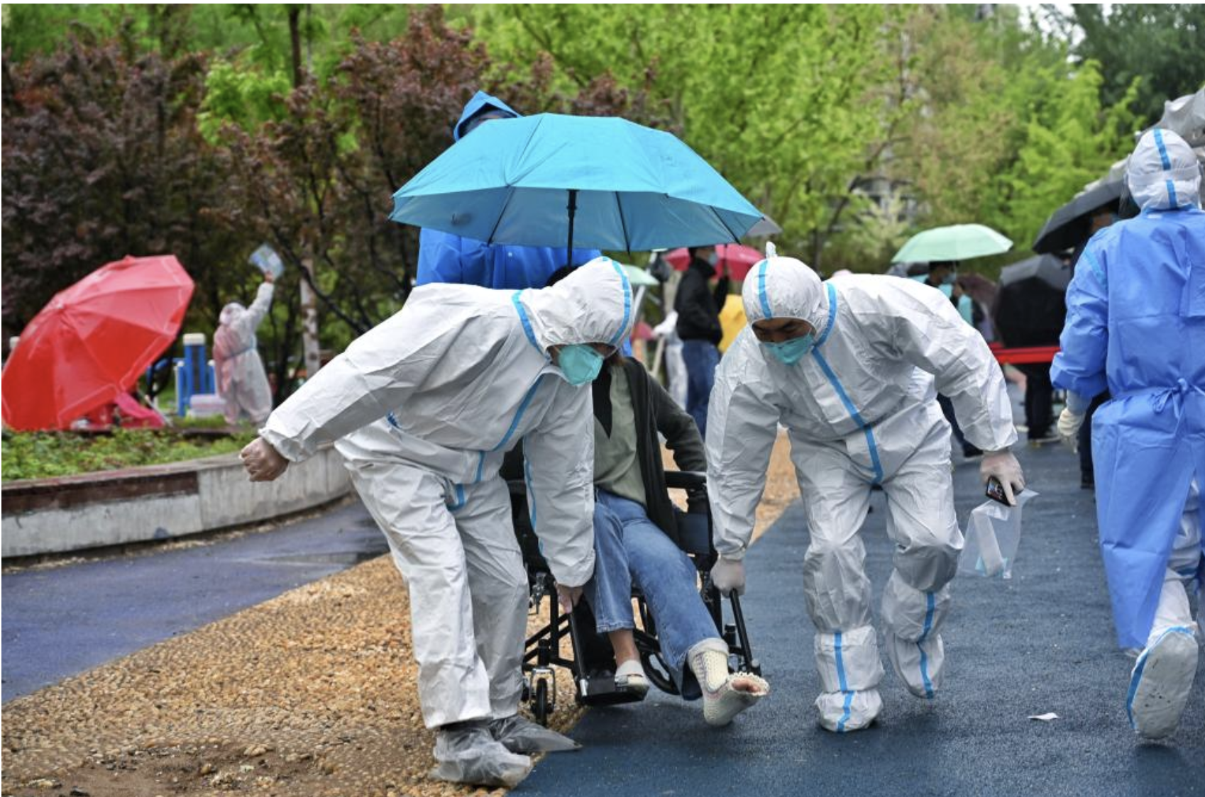 內地新冠疫情持續,北京爆Omicron滿一個月仍未「清零」。
