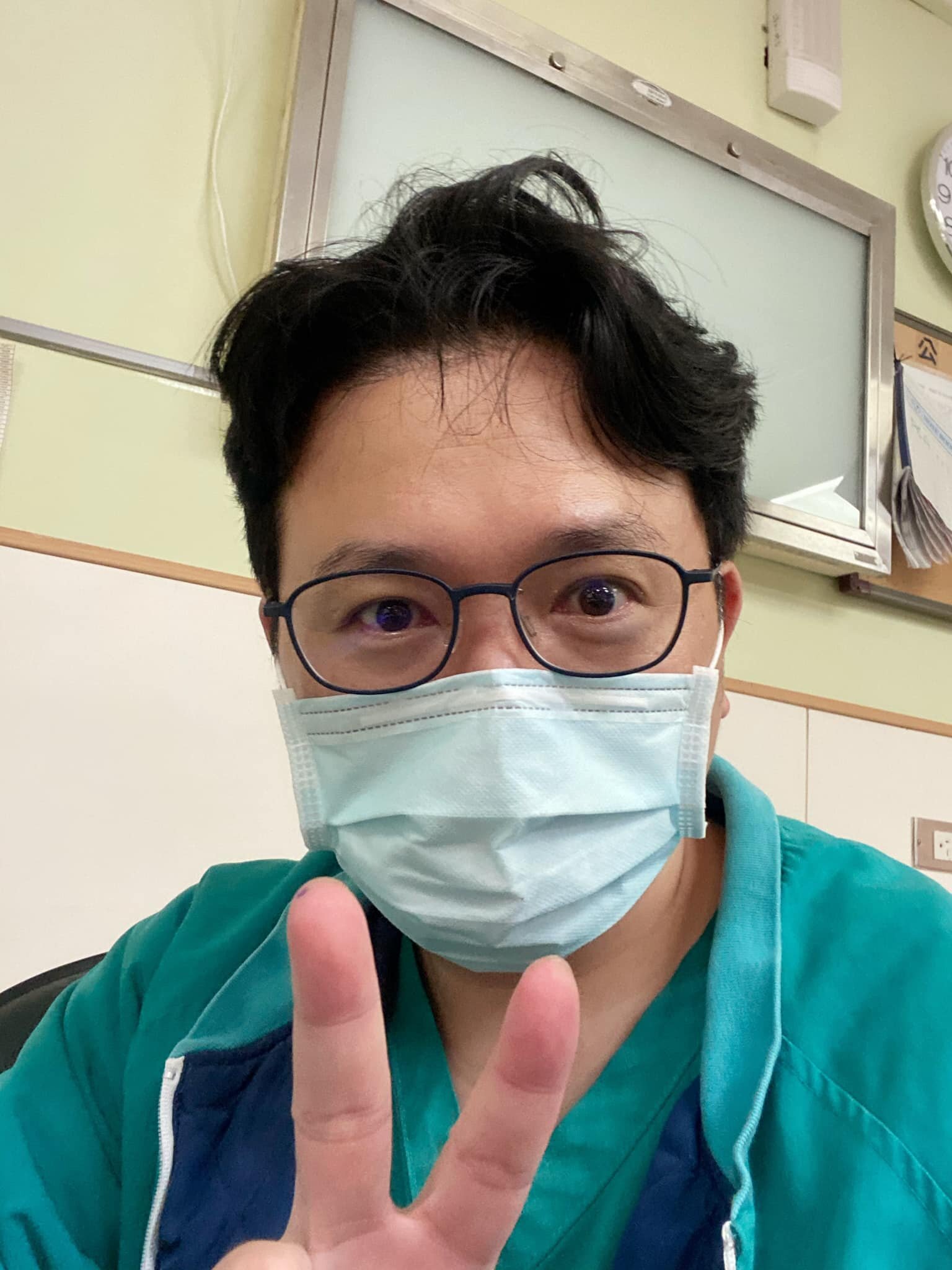 該乳癌患者見自己狀況獲改善，由衷感謝江坤俊，並感動表示，「我這輩子最幸運的事，就是遇到你」。