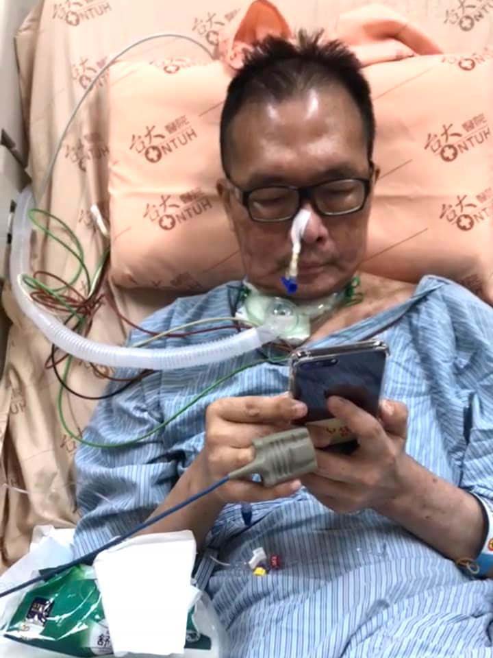 於今年3月6日，林醫師本來有一次移植機會，可惜捐贈者的肺臟狀況不好，移植風險太高，只能決定放棄。