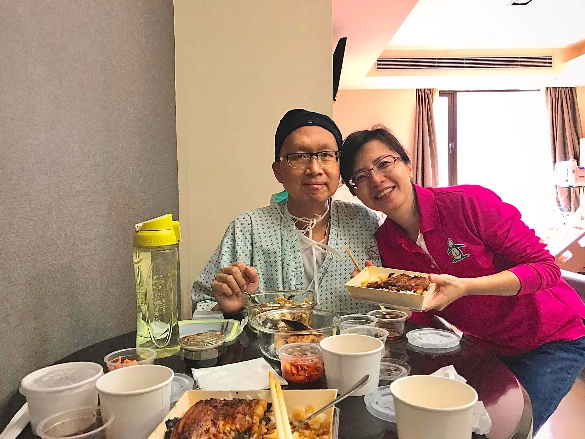 林醫師亦感謝謝謝捐贈者的大愛、醫護人員及家人的支持。