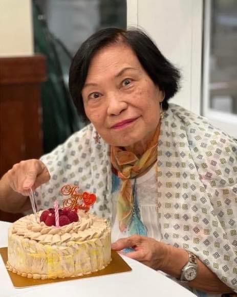 余慕蓮剛過85歲生日，一眾好友她慶生。