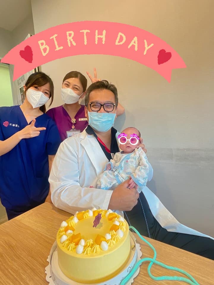 醫護們為BB取名為「小可愛」。