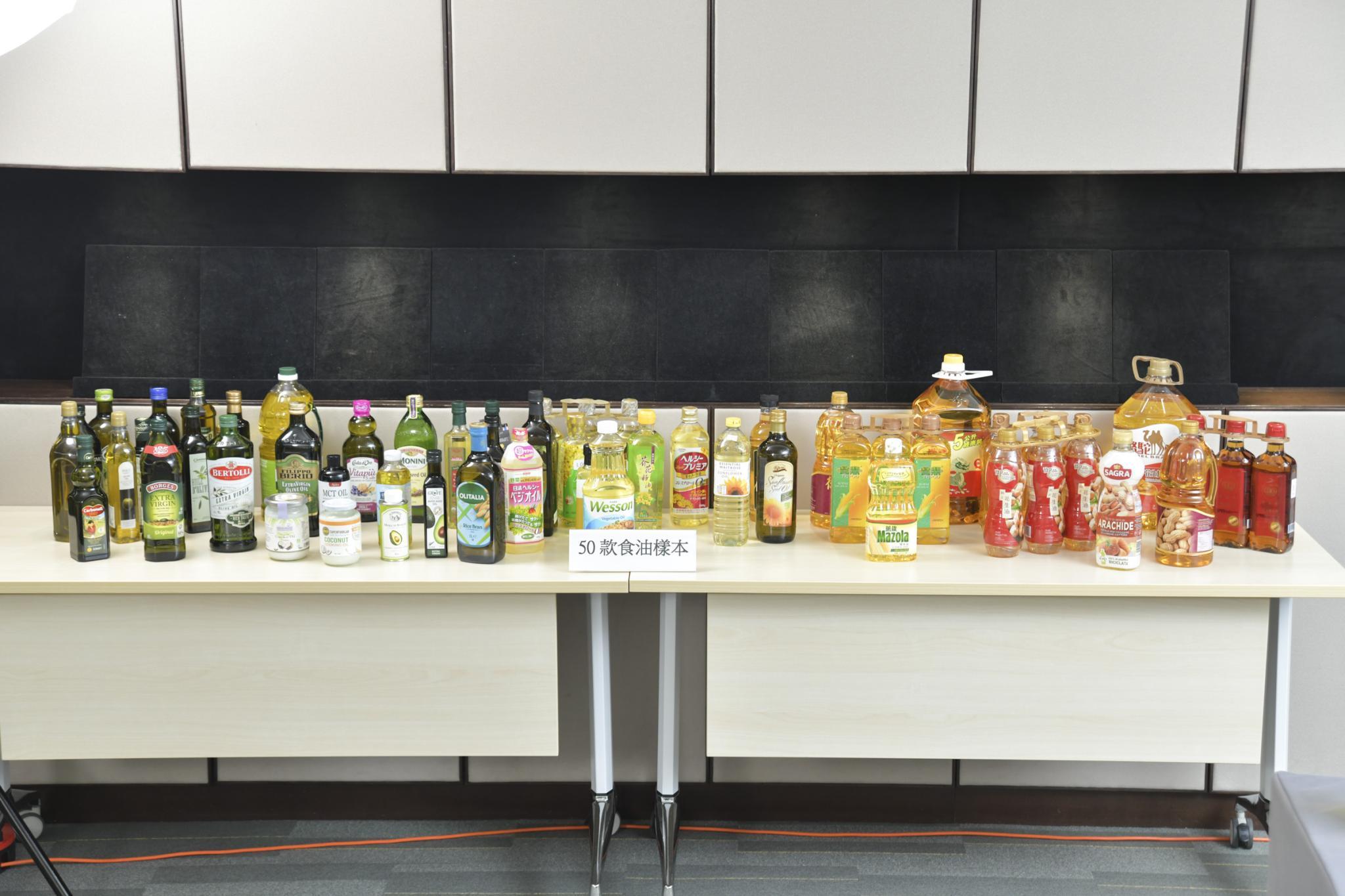 消委會是次進行了50款食油樣本測試。