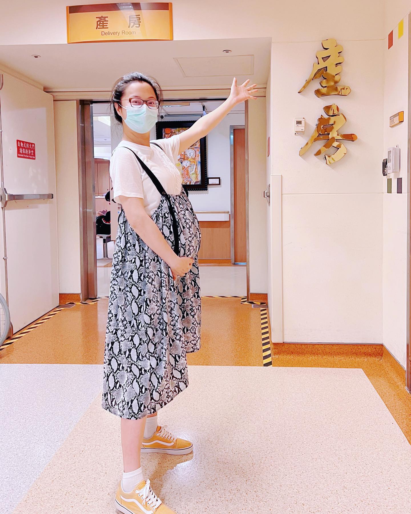 趙小僑待產空腹了整整20小時。