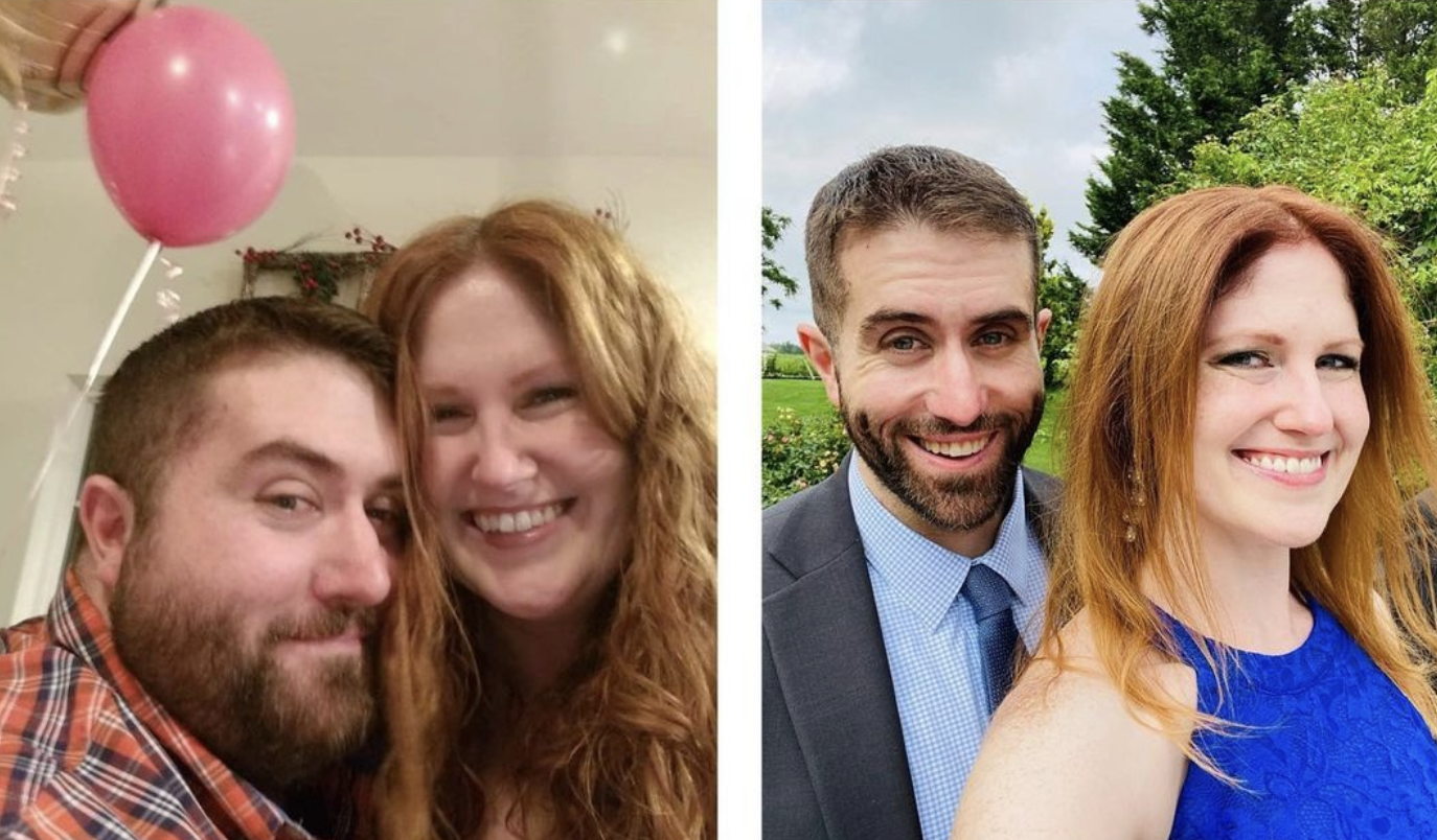 交往前兩人的體重都超過100公斤。