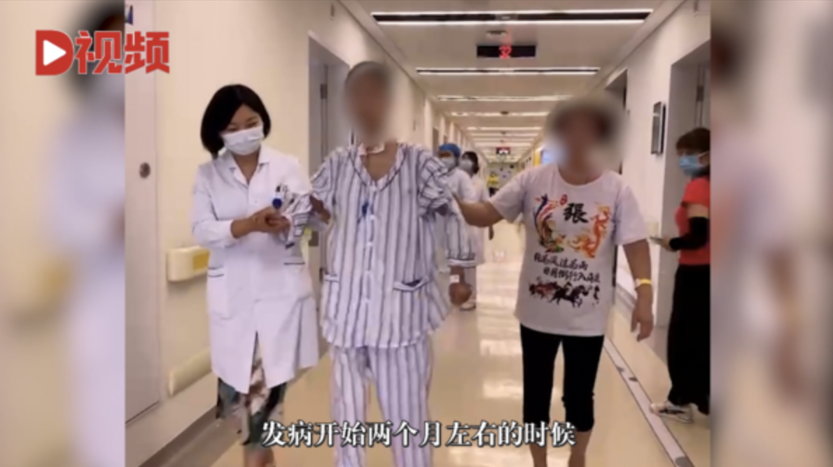 馮玉在陷入昏迷約2個月後,終於清醒過來。