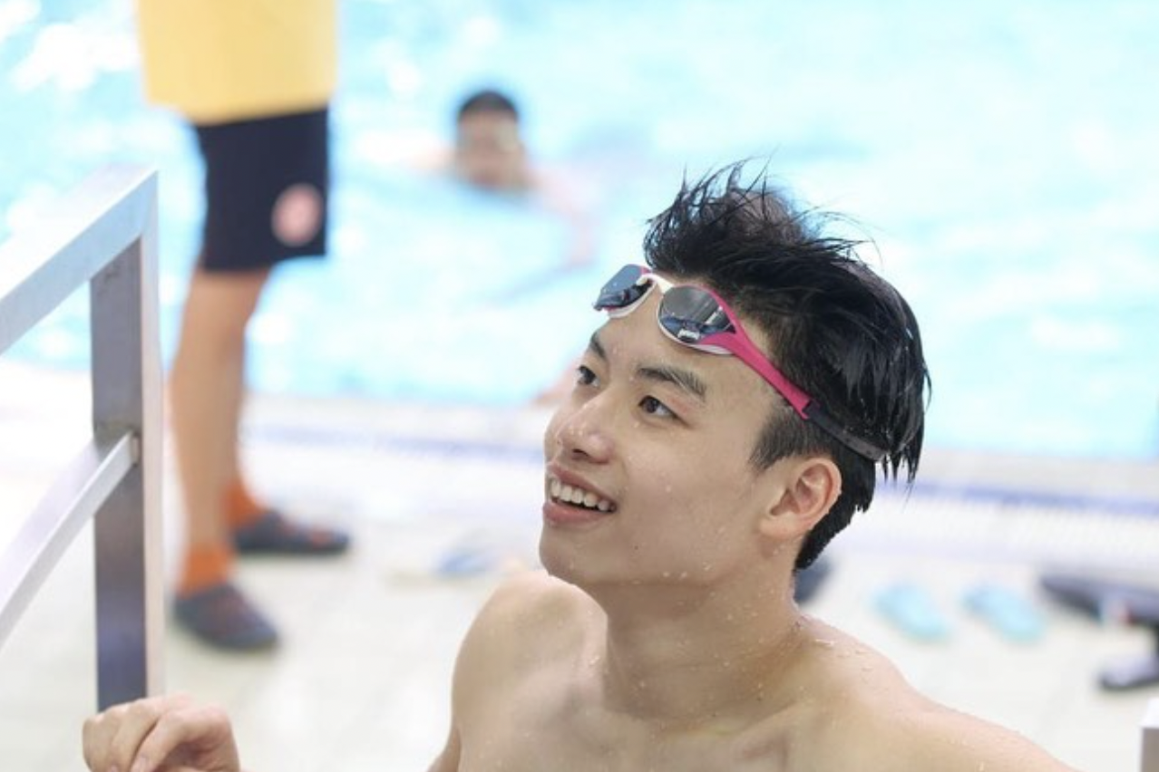 本港青年泳將何肇倫日前復出戰世青賽。