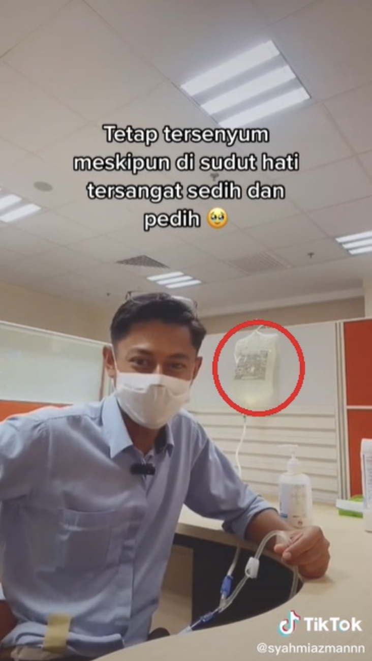 每一天沙米都必須洗腎4次,直到現在沙米已洗腎了4年。