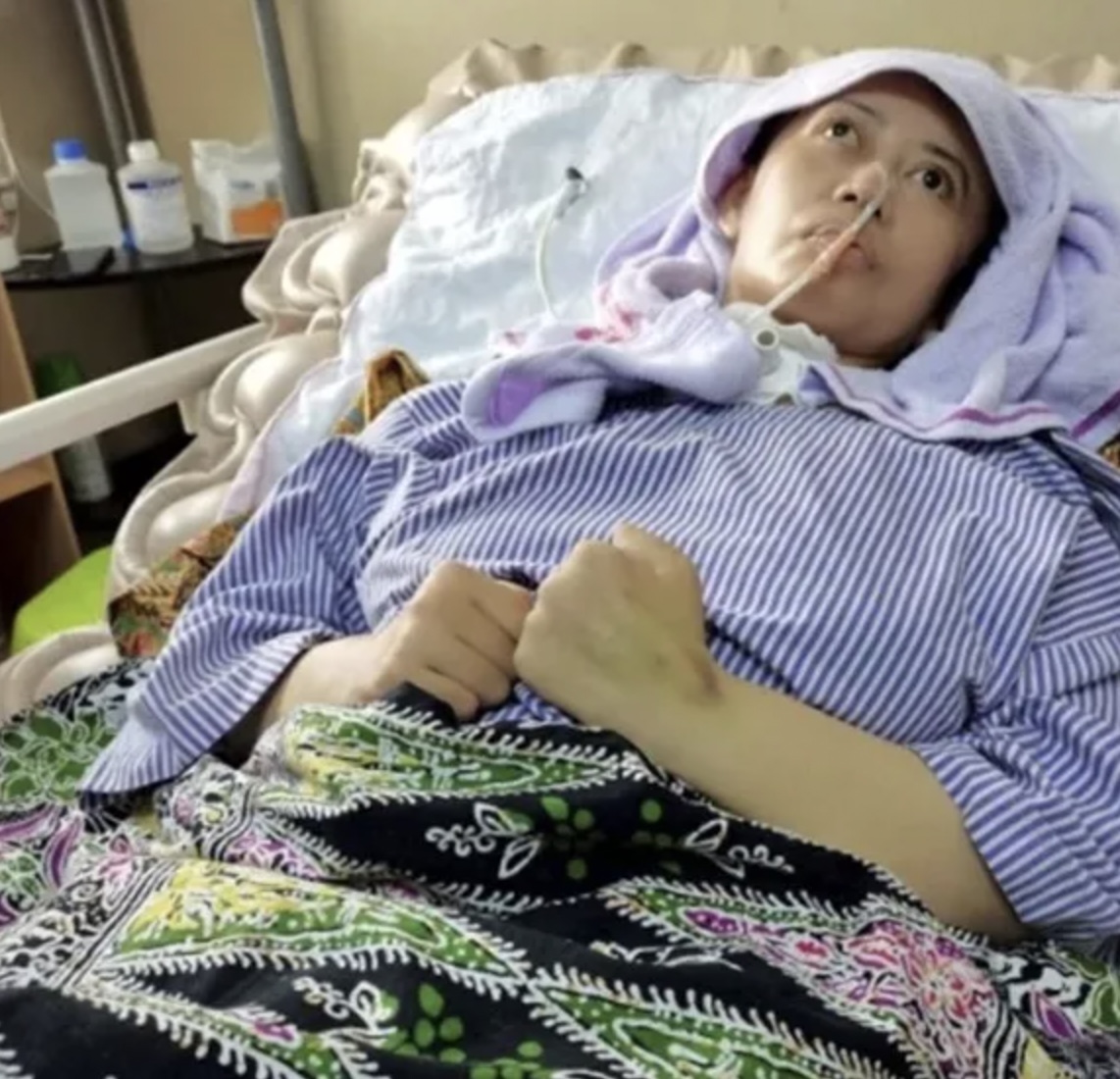 馬來西亞一名孕婦慘遭丈夫毆打致重傷,昏迷入院成植物人。