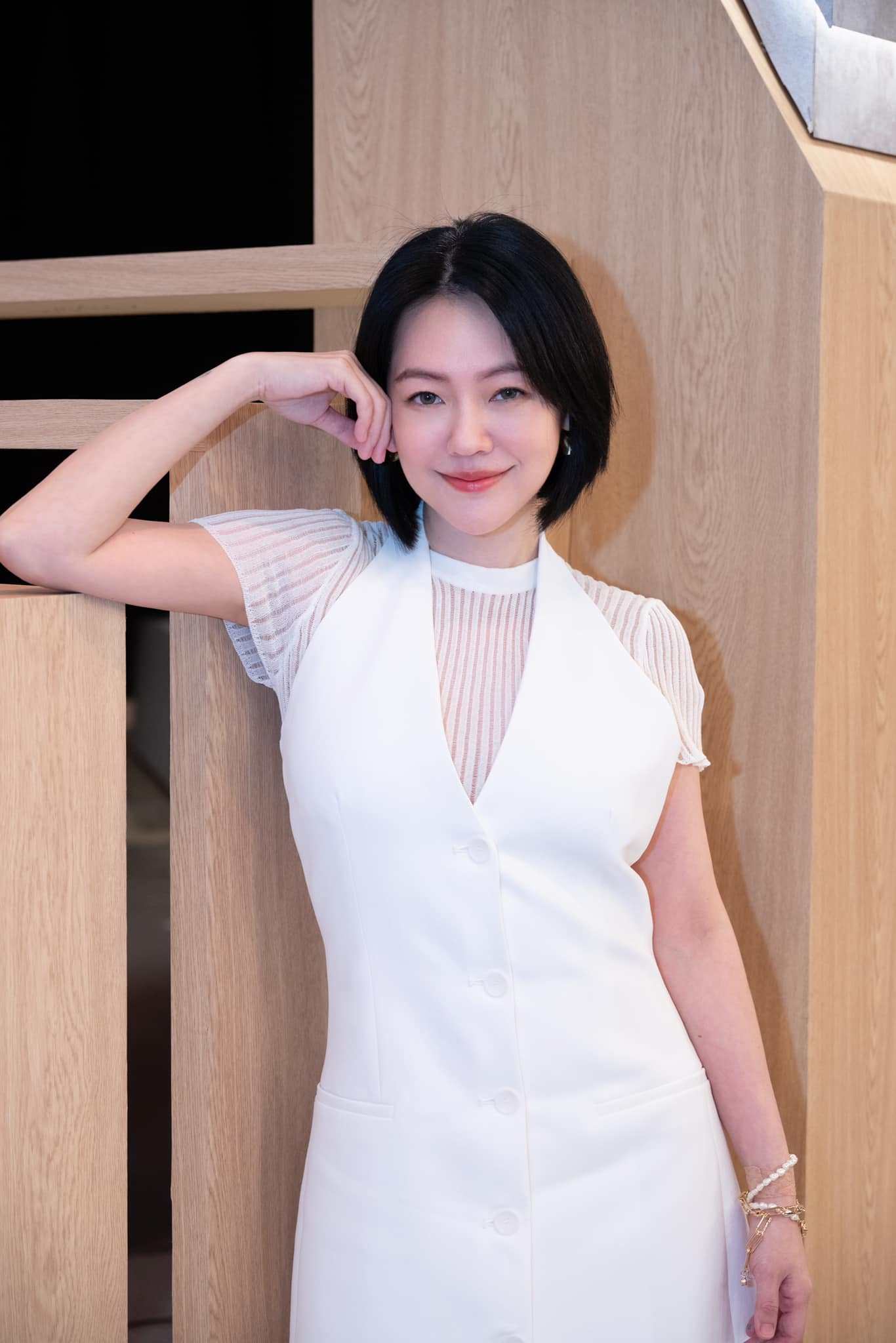 台灣綜藝主持一姊小S（徐熙娣）。