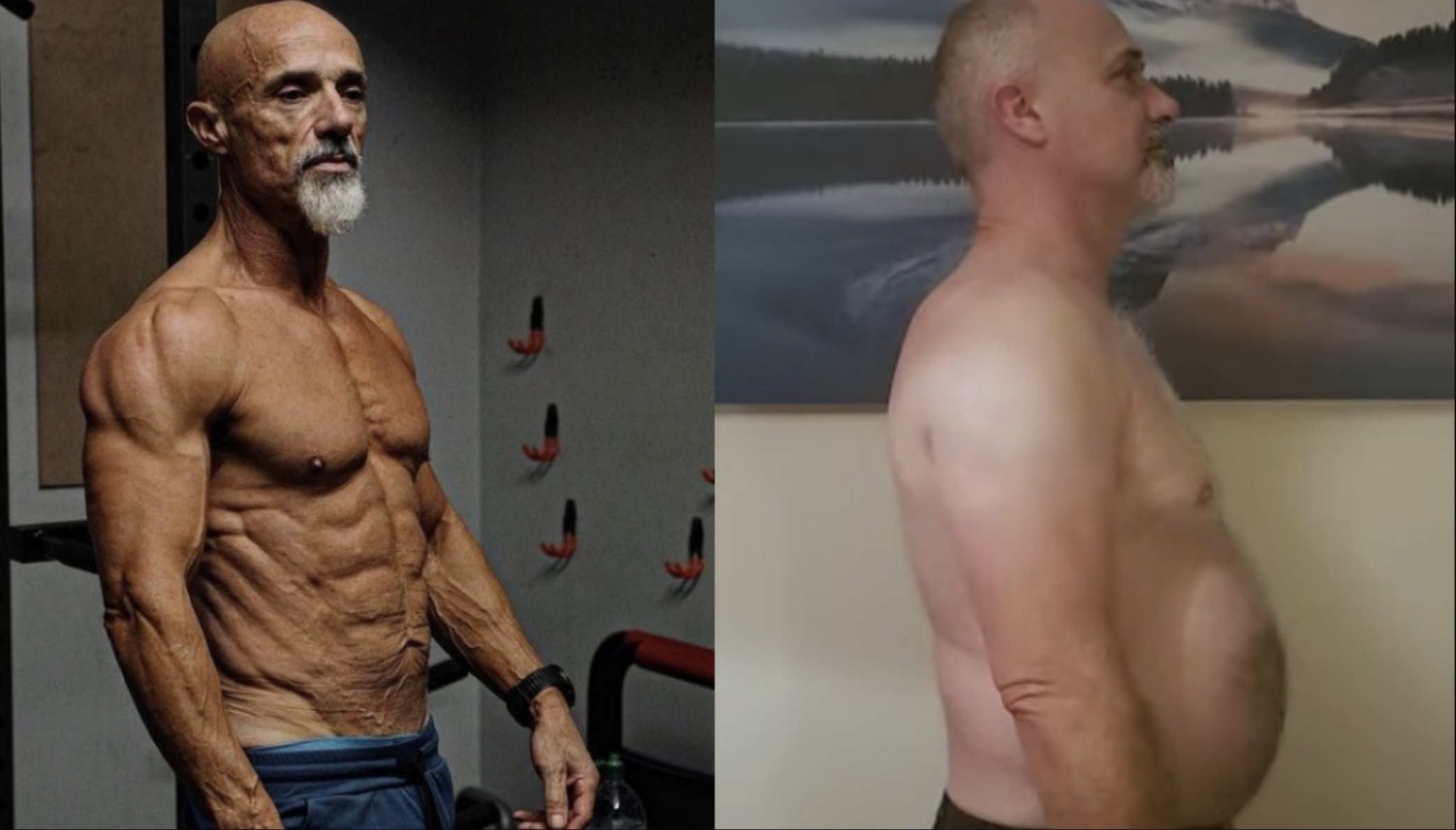 史蒂夫非常自律,成功在一年內減去66磅!