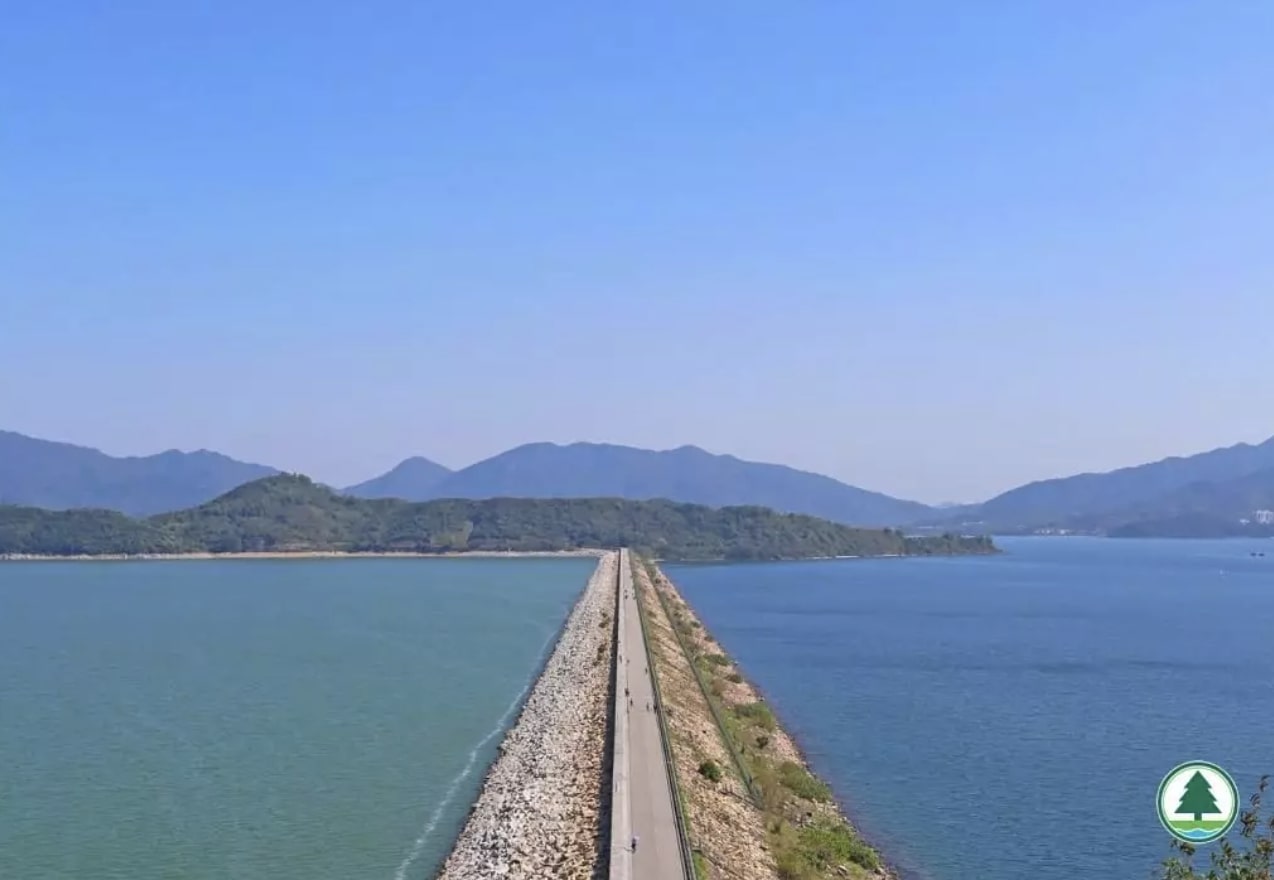 大尾督終點有宏偉的水壩。