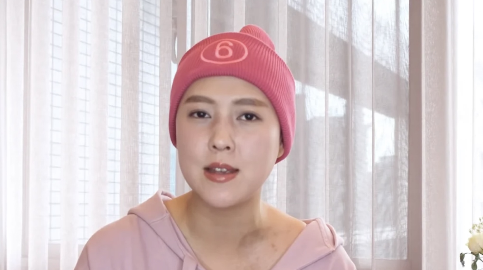 ，朱芯儀坦言每次化療後的自己都很弱。