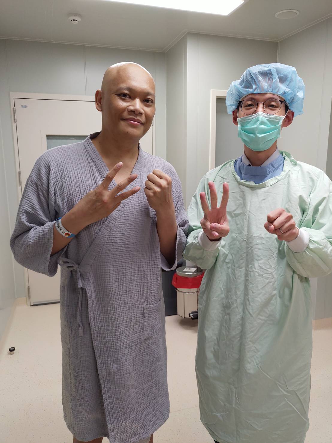 潘忠韋在2019年不幸確診「急性淋巴性白血病」。