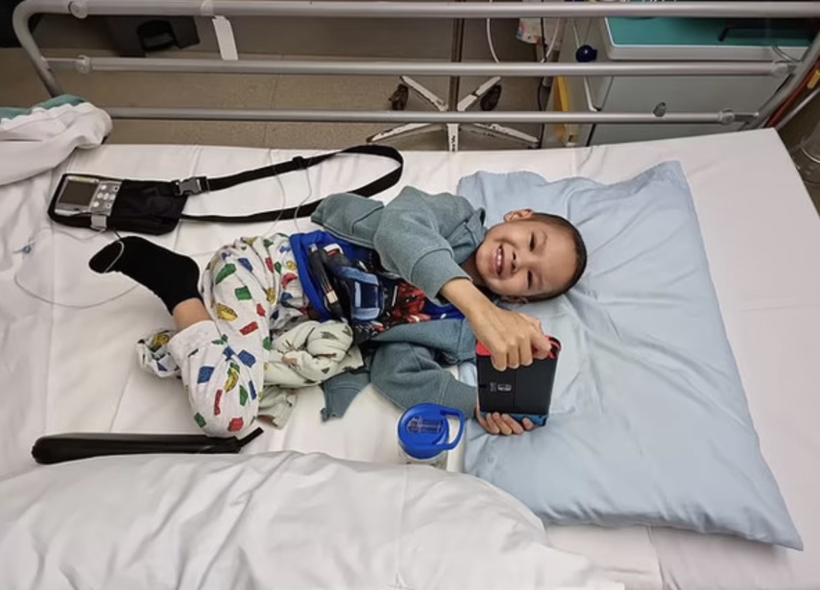 Chandler 活潑好動，個性十分開朗。