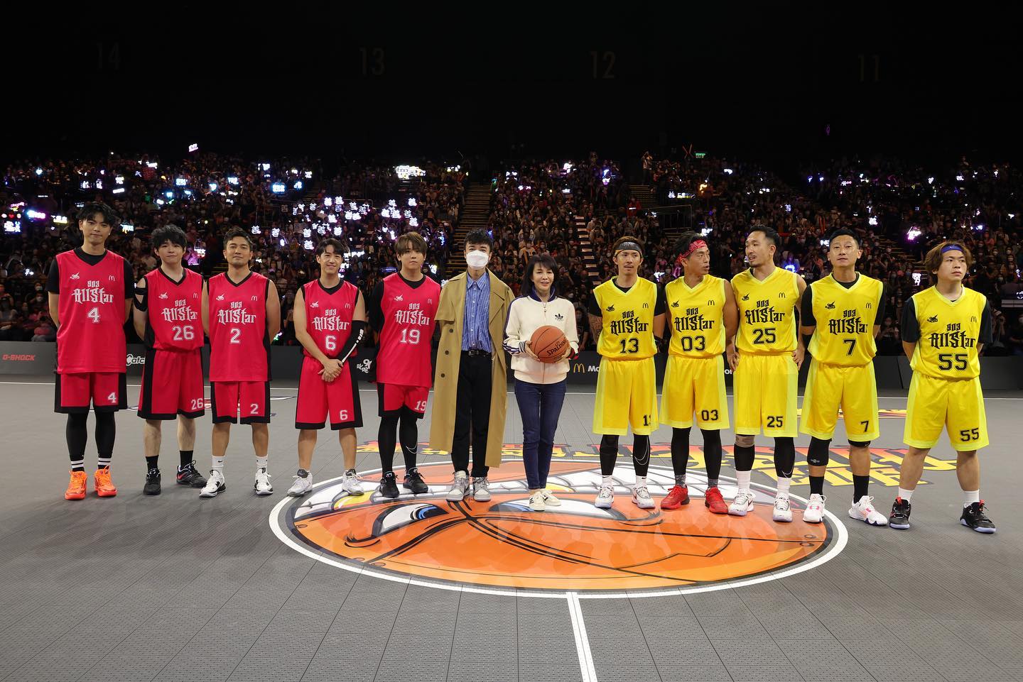 由商台主辦的《903 AllStar 籃球賽》上週五(11日)在亞洲國際博覽館舉行。